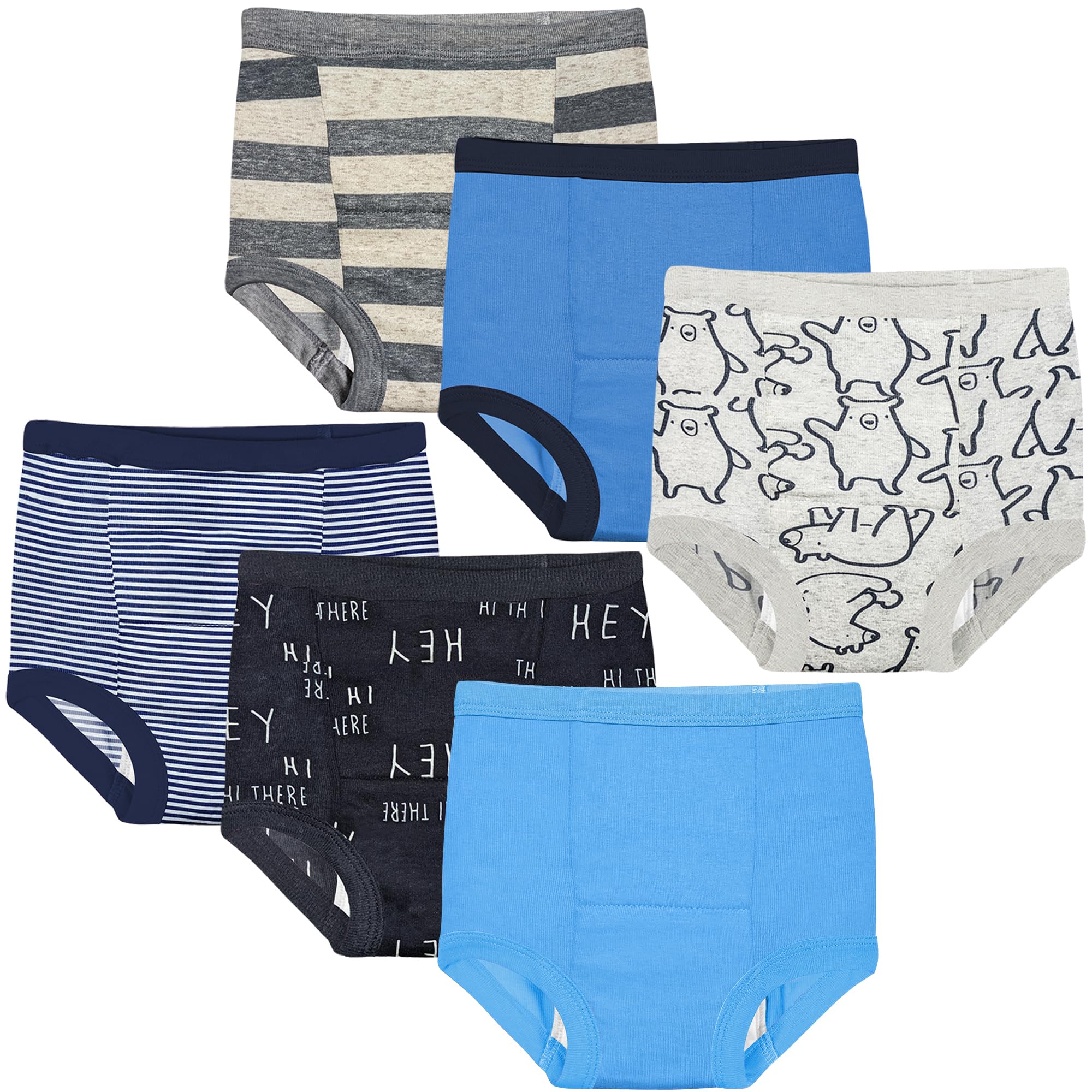 Pepperika Cotton Padded Underwear for Babies Reusable Washable Pull Up & Diaper Free Potty Training Pants for Toddlers Kids Infants-image-24