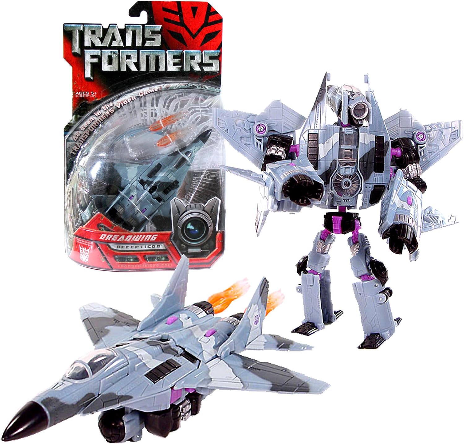 Transformers Hasbro Year 2007 Movie Series 1 Deluxe Class 6