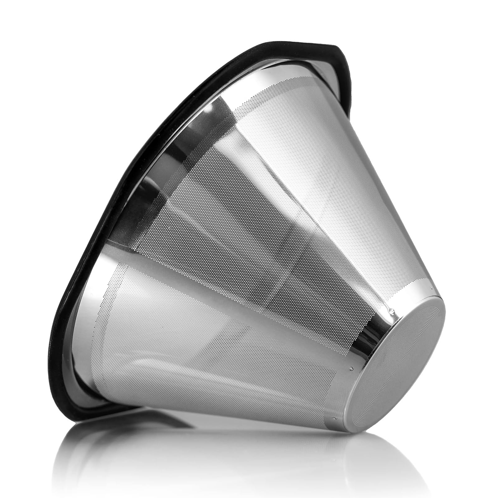Kalita Wave 185 & Oxo 8 Cup Coffee Filter, Reusable Stainless Steel