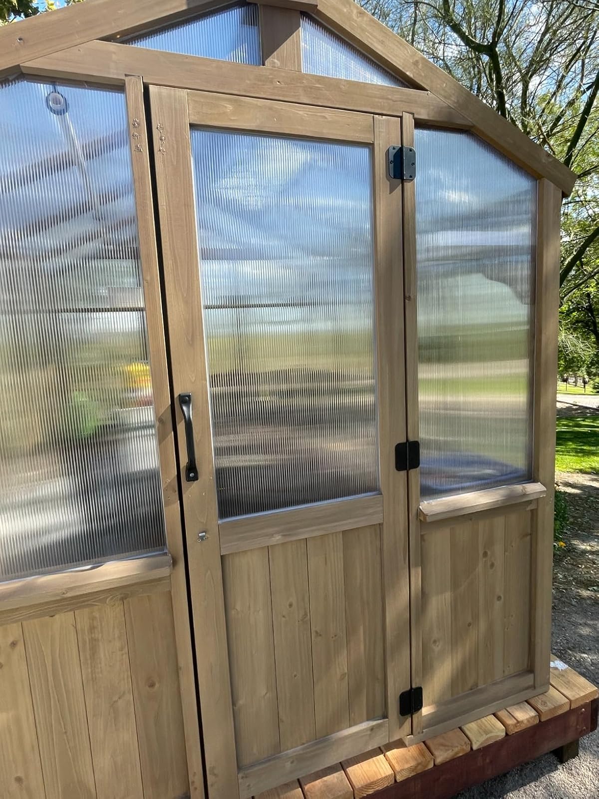 3.5" Door Hinges, 5/8" Radius photo review