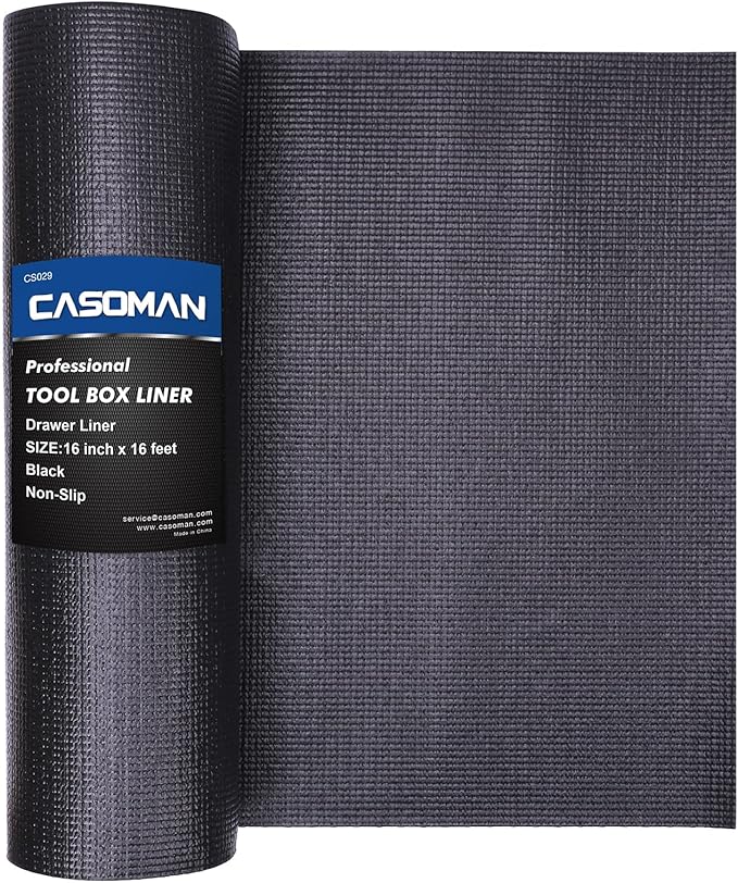CASOMAN Professional Tool Box Liner and Drawer Liner,Easy