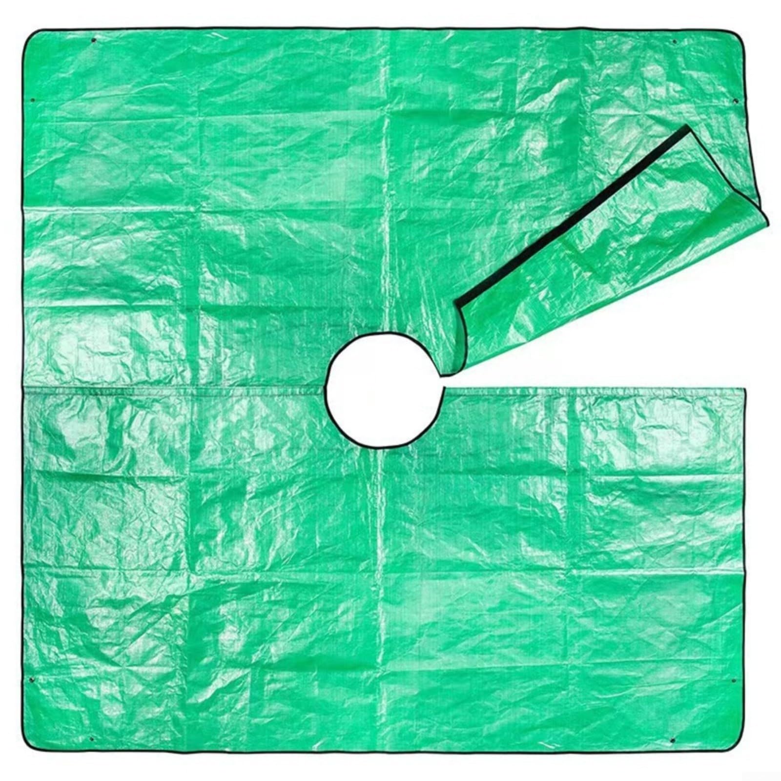 Manta de jardín para hojas para limpieza al aire libre después de podar árboles, arbustos y recoger hojas caídas y pequeños desechos de jardín (3 x 3 m/40 cm)