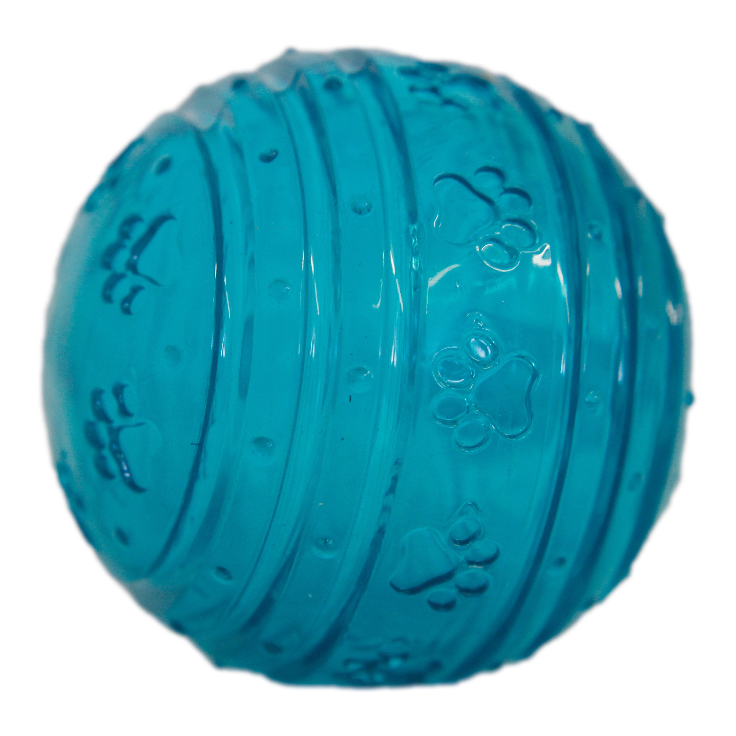 Rosewood BioSafe Blue Ball zabawka dla psa – higieniczna i pływająca zabawka do żucia, pachnąca miętą, powłoka BioCote zabija 99,99% zarazków, wspomaga zdrowie zębów, idealna dla wszystkich ras psów