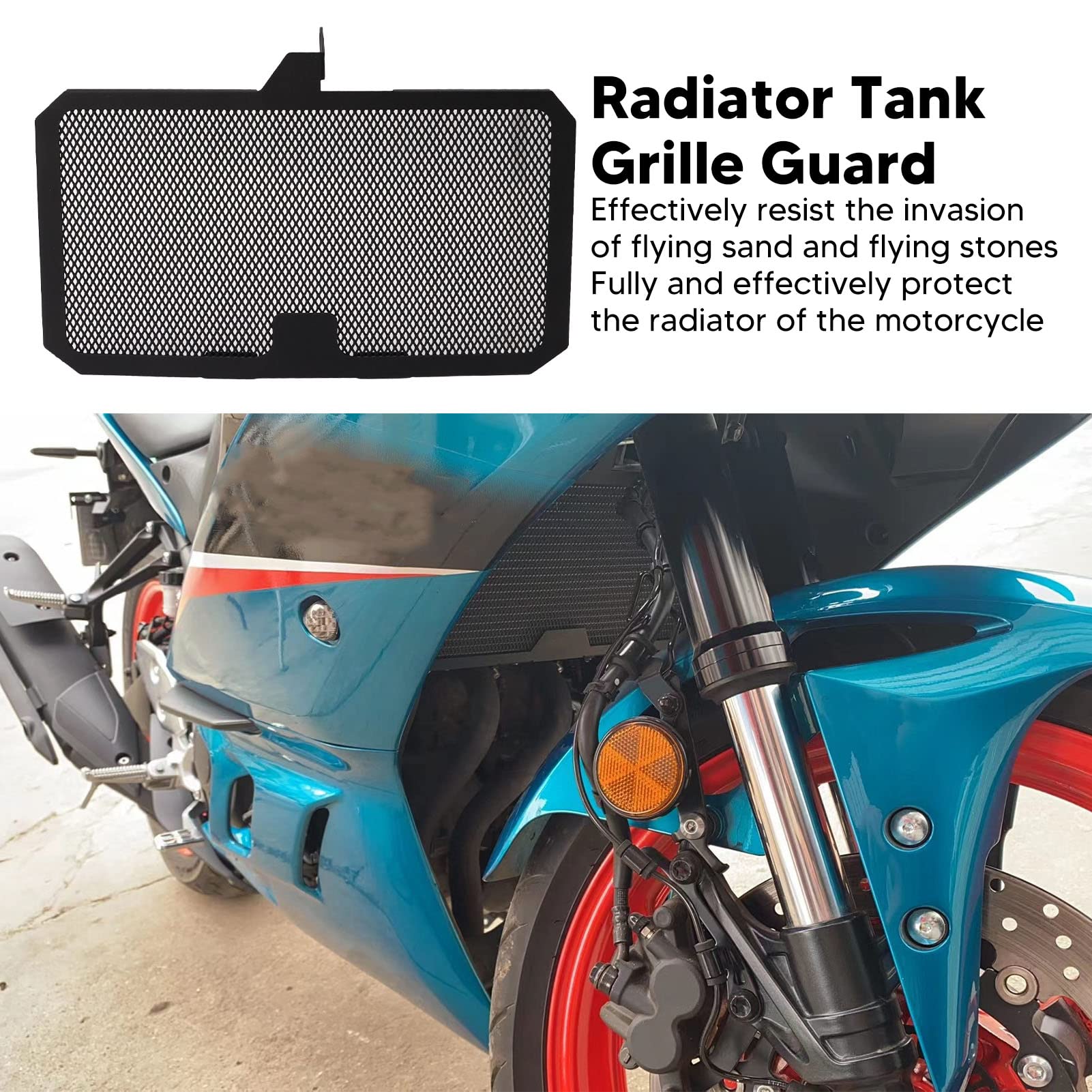 Amazon | yzf-r25 ラジエーターガード モーターサイクラジエーター 