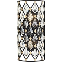 Varaluz Windsor 2-Light Wall Sconce Carbon/Havana Gold
