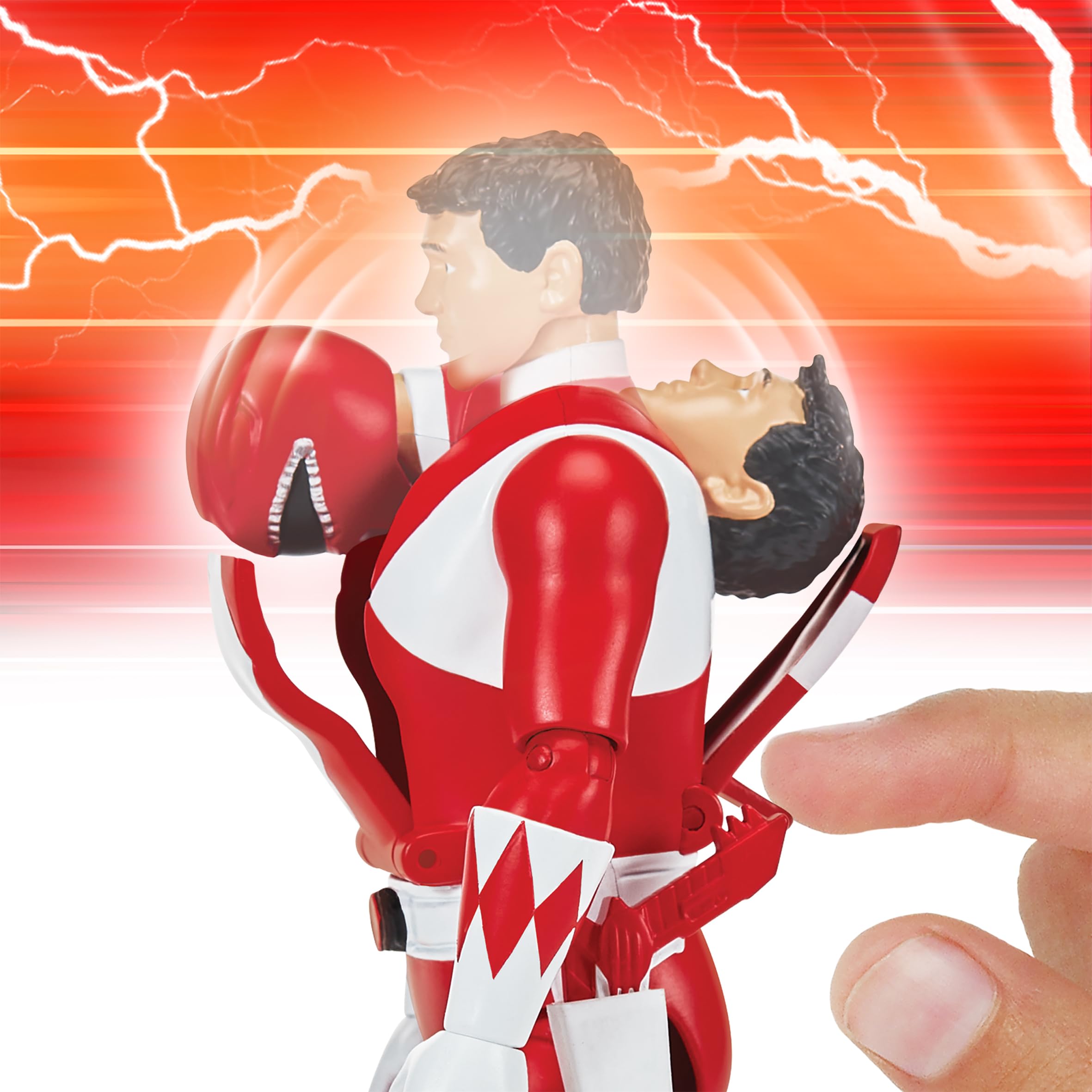 Mighty Morphin Power Rangers - Red Ranger Action Figure : Amazon