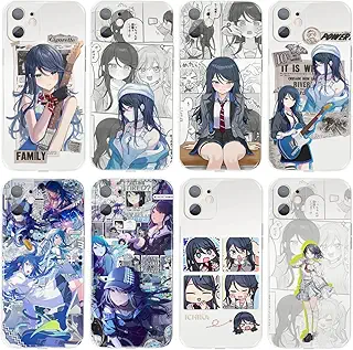 星乃一歌 スマホケース ip アイフォンケース プロジェクトセカイ カラフルステージ グッズ 携帯ケース スマホカバー 携帯電話ケース 携帯カバー 保護ケース 透明な 軟殻 TPU シリコン レンズ保護 耐水 防指紋 散熱加工 摩損防止 黄変防止 耐衝撃 肌触り良い 多機種対応 非公式 (15,C) [並行輸入品]