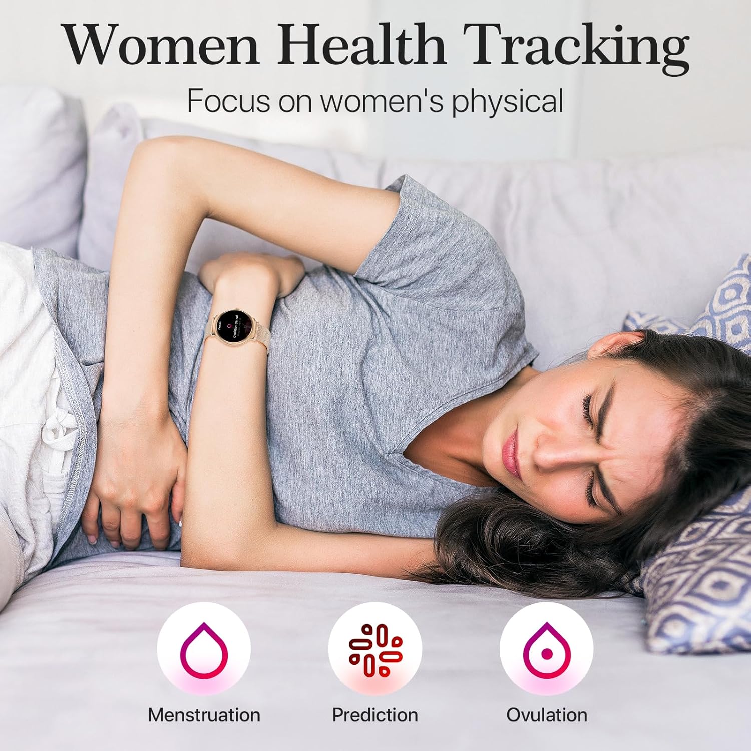 Smartwatch Donna con Chiamata Bluetooth, 1,39Touchscreen Orologio Fitness con 113 Modalità Sport Assistente Vocale, Orologio Smartwatch con Pedometro Cardiofrequenzimetro da Polso per Android iOS Smartwatch Donna con Chiamata Bluetooth, 1,39Touchscreen Orologio Fitness con 113 Modalità Sport Assistente Vocale, Orologio Smartwatch con Pedometro Cardiofrequenzimetro da Polso per Android iOS