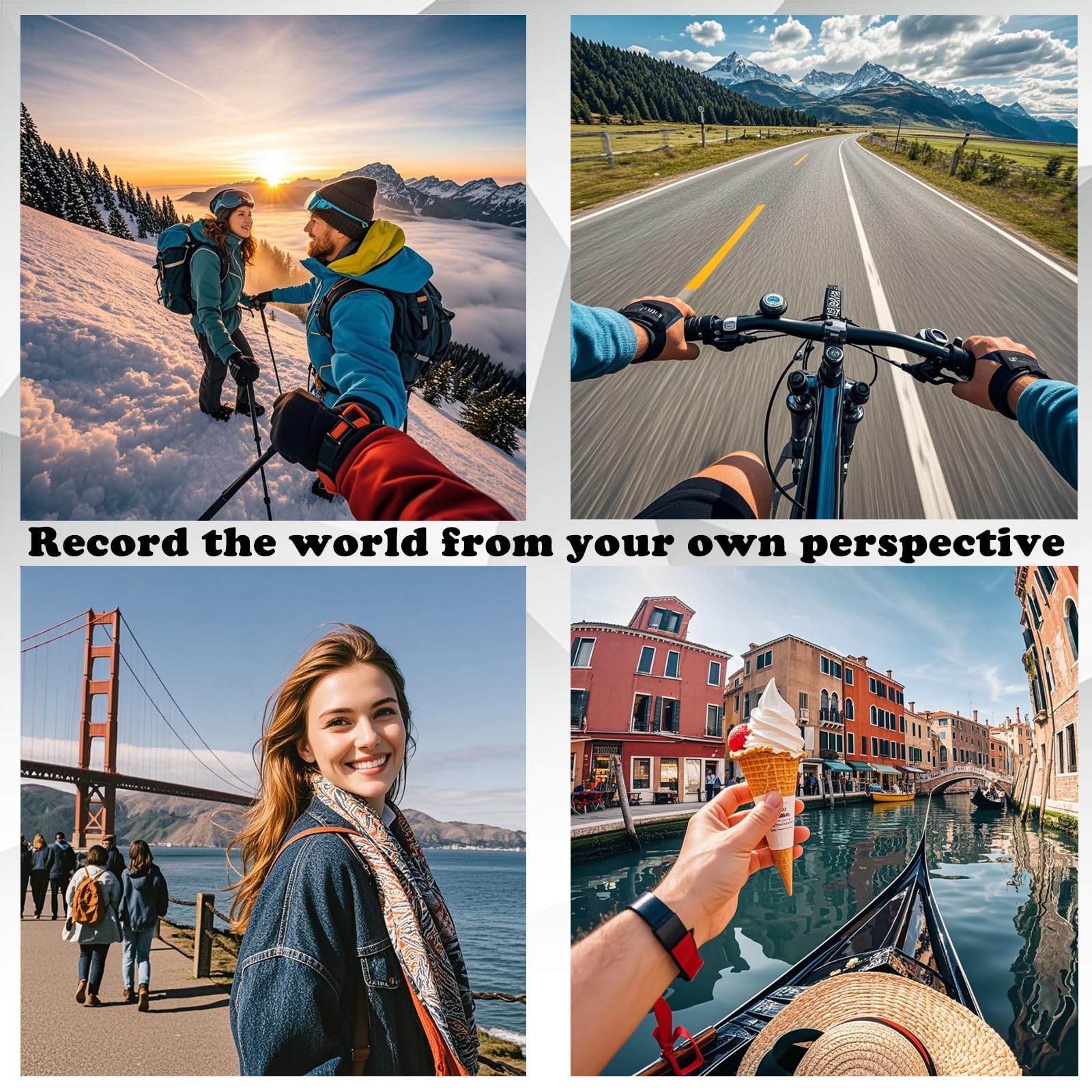 Ysnzaq POV/Vlog Nackenhalterung für Telefone mit Telefonclip, Freihändiges Telefon Halshalter, 360°Drehung Selfie-Halterung am Hals für iPhone Samsung Gopro und alle Smartphone GBZ Black