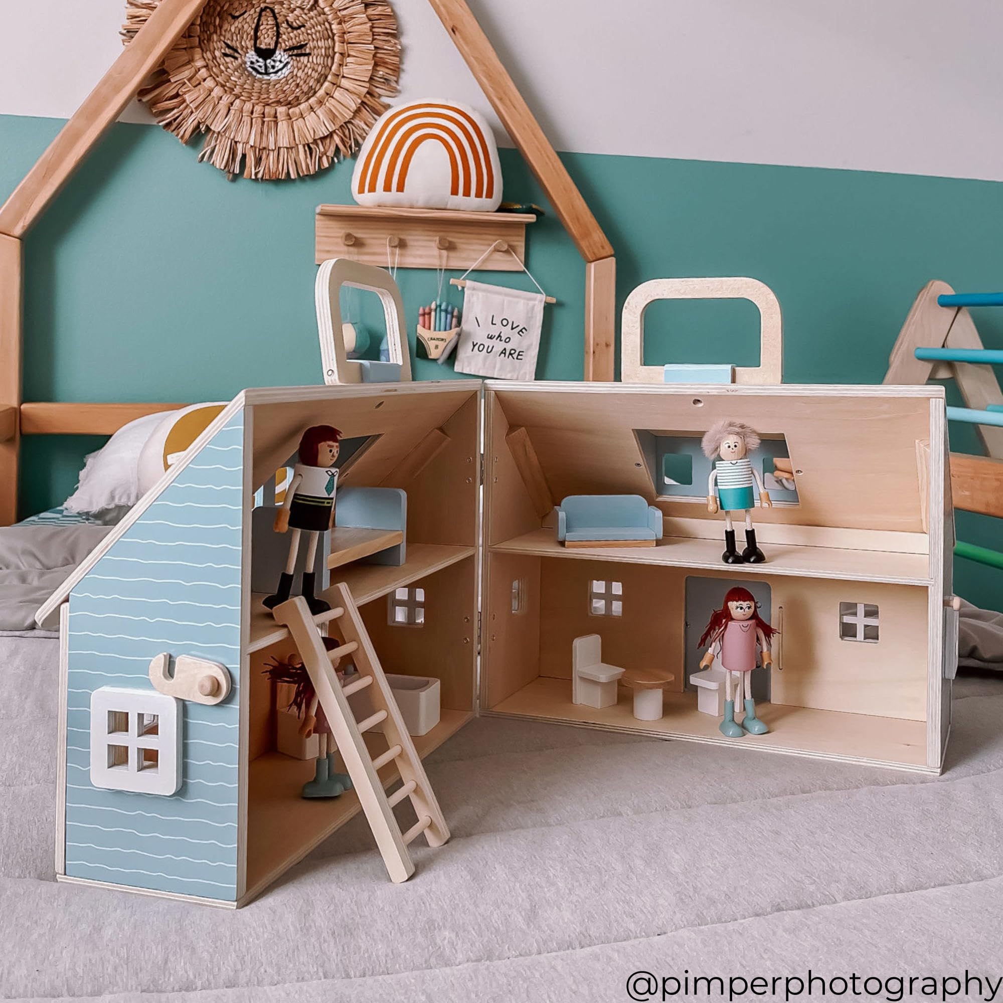 Amazon | Olivia's Little World 木製コテージドールハウス