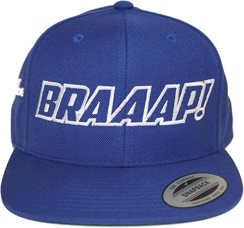 JUST RIDE Braaap Sombrero Flat Bill El Snapback Motocross Moto MX