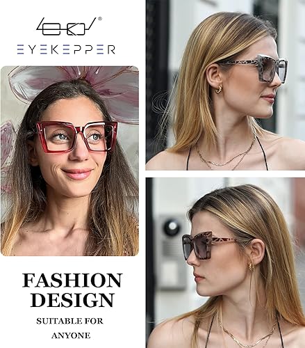 Miniatura 2 de Eyekepper Lentes de lectura bifocales fotocromáticos de transición para mujer de gran tamaño