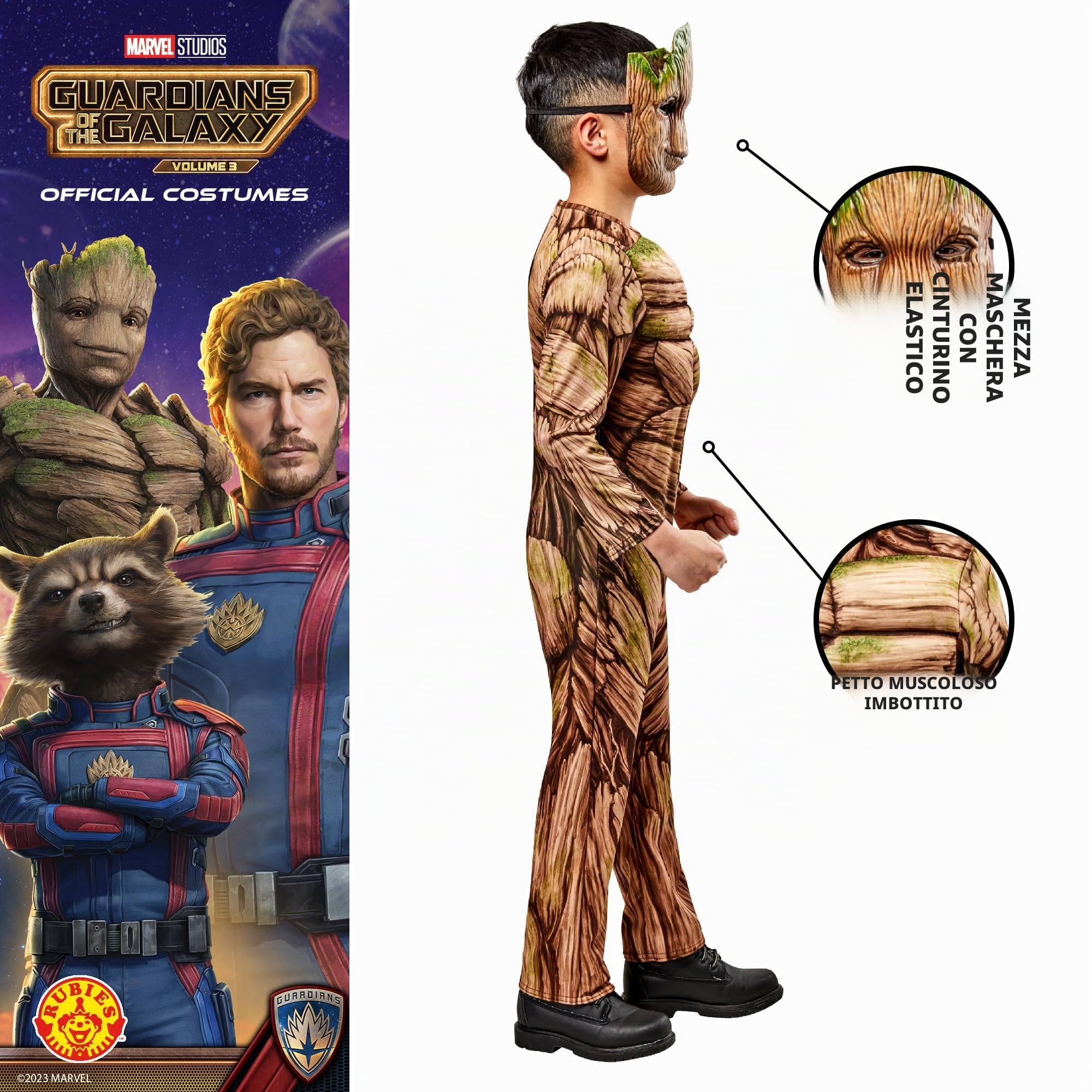 Rubies Costume ufficiale Groot per bambini