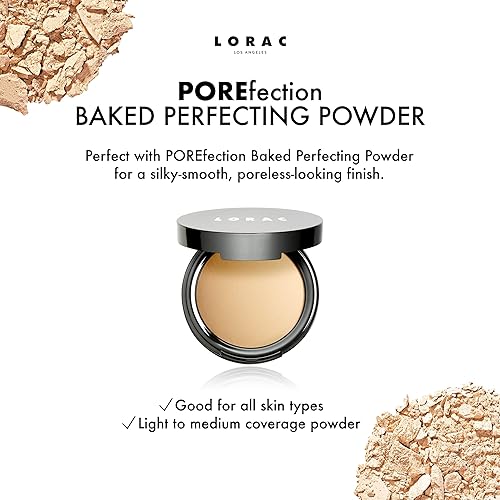 Miniatura 2 de LORAC POREfection Baked Perfecting Setting Powder PF1 (Fair), PF2 (ligero), PF3-Light/Medium, PF4 (mediano)