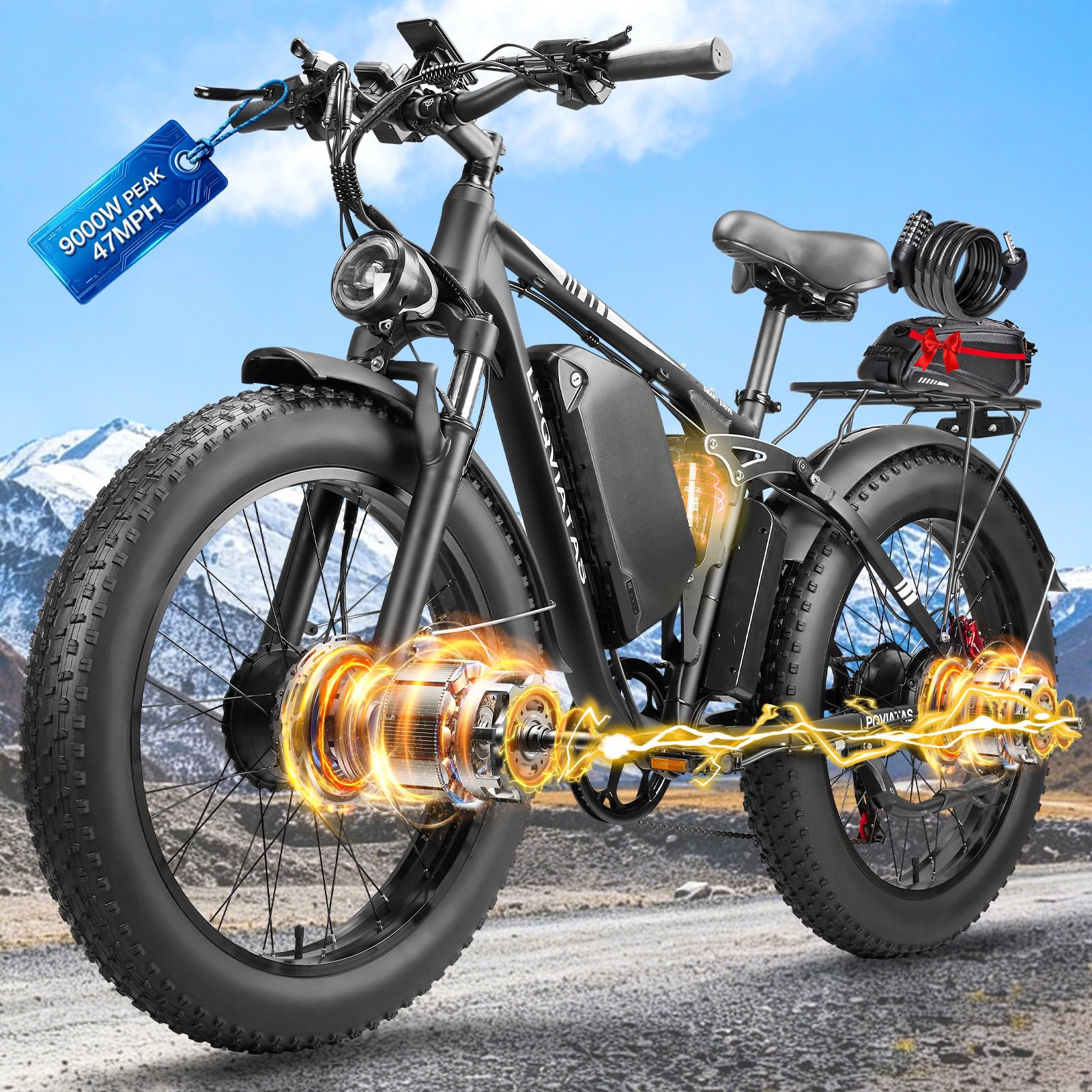 LPQVIATAS 9000W-Peak Dual-Motor