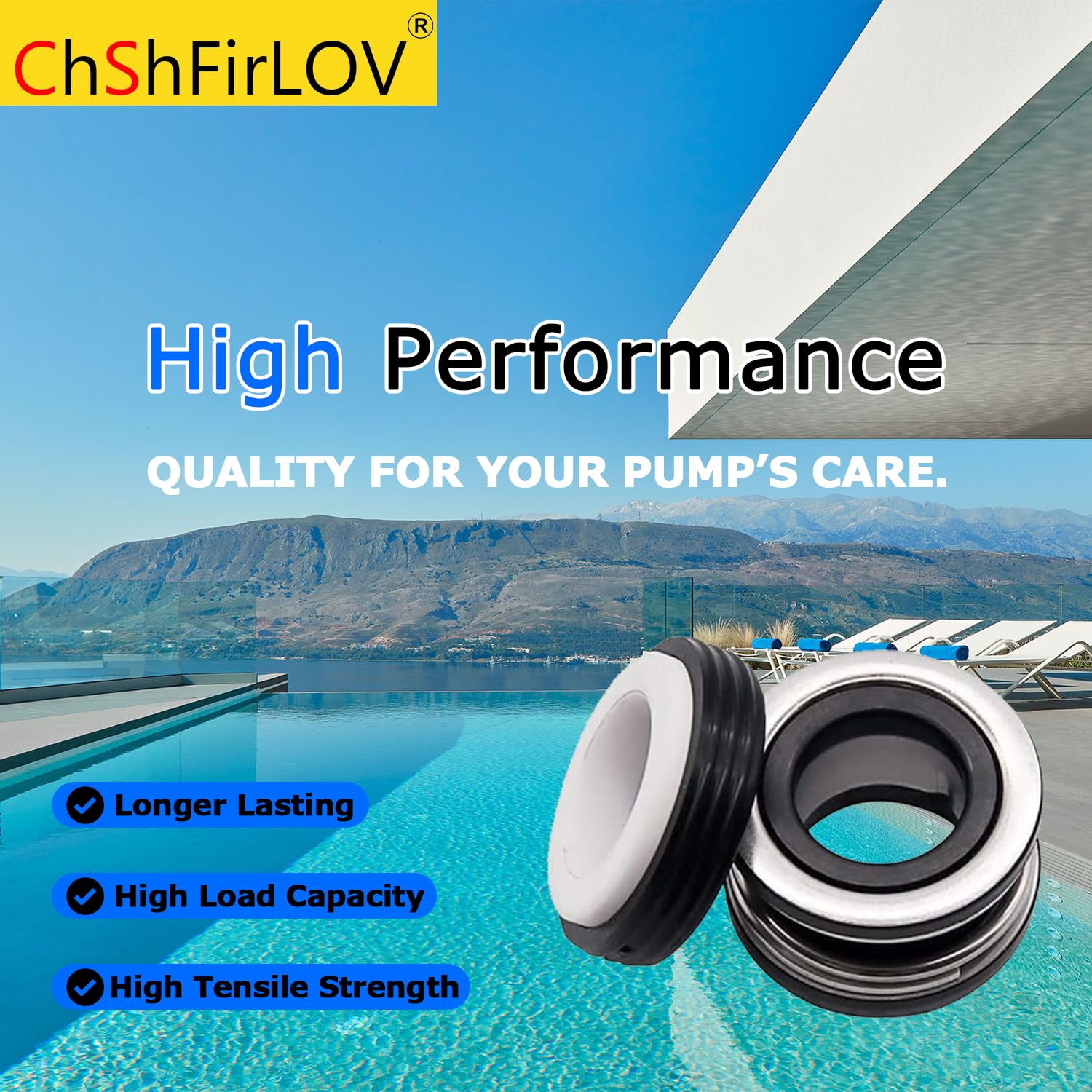 Joint Mecanique Pour Pompe Power Flo Hayward, Pompes Hayward | Pièces