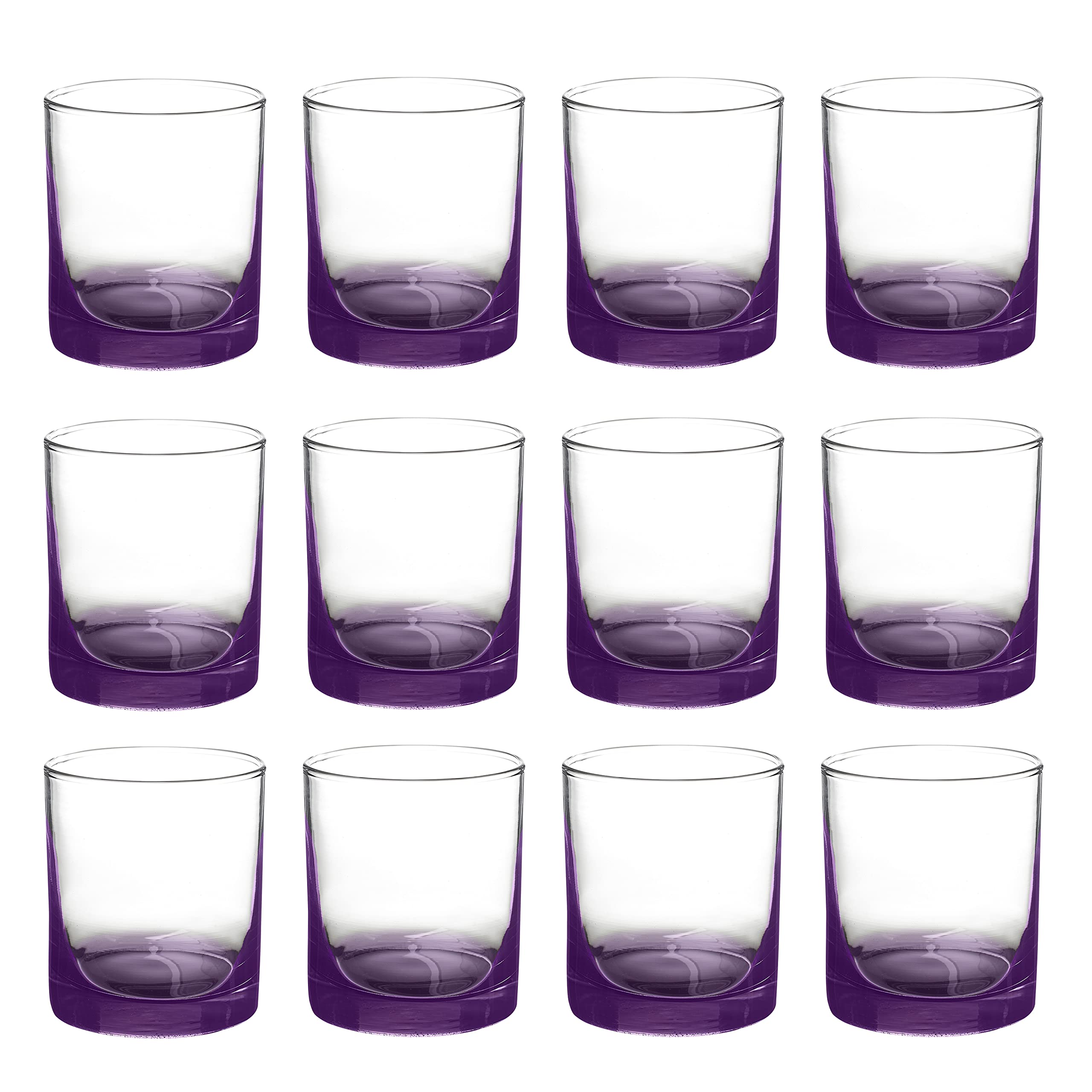 Lexington Rocks Whiskey Glasses – Set Of 12, 10.5 Oz Clear Old Fashioned Glasses, Bulk Pack For Bars & Promotions