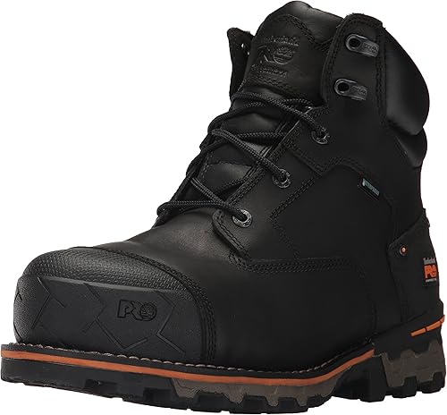 Vista 23 de Timberland PRO Botas de trabajo industriales con aislamiento impermeable Boondock Comp Toe para hombre de 6 pulgadas Negro-2024 Nuevo