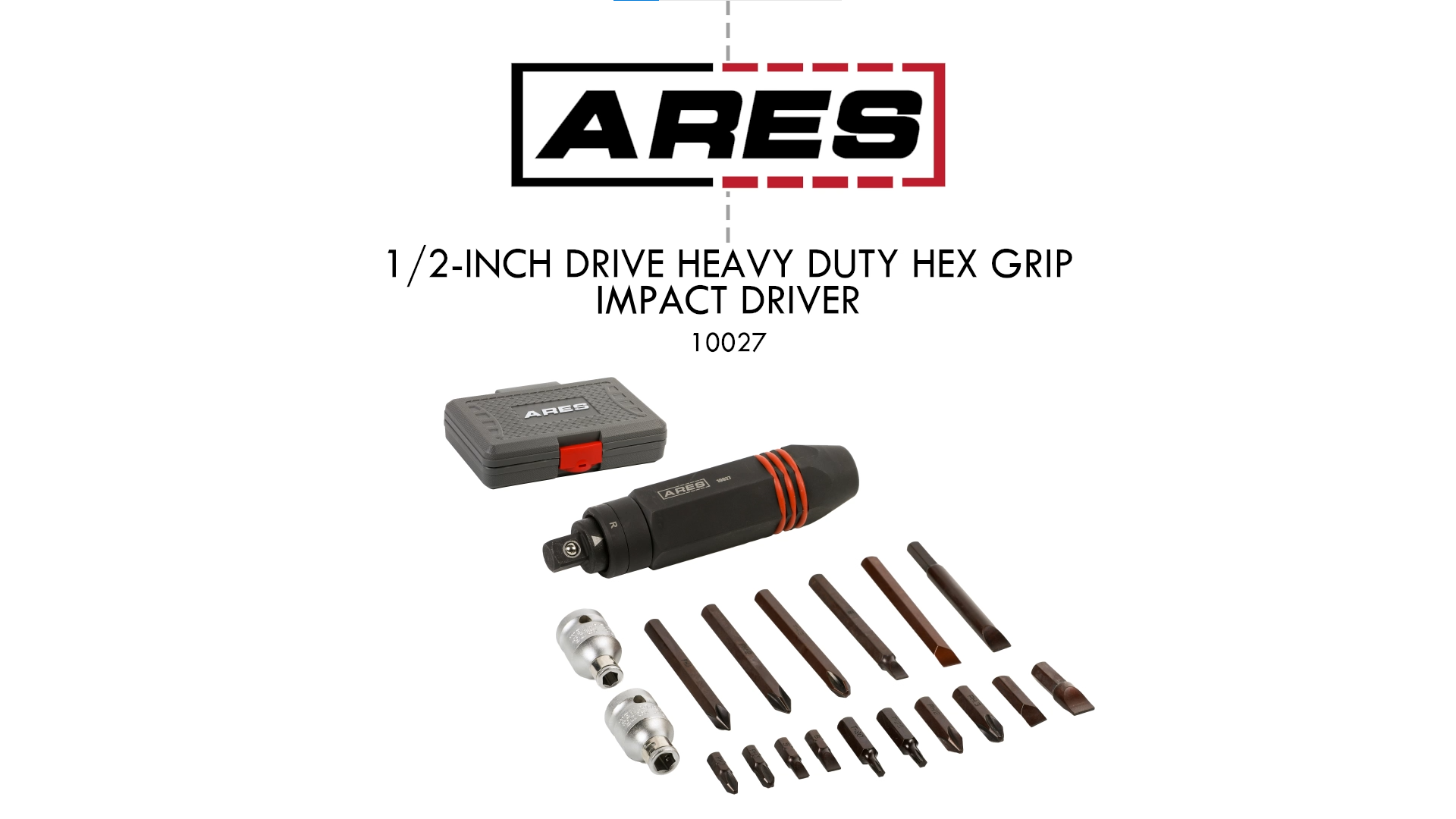 i - AresⅡ+ ARES 70031-1/2-Inch Drive Impact Extension Bar Set - 3-Inch