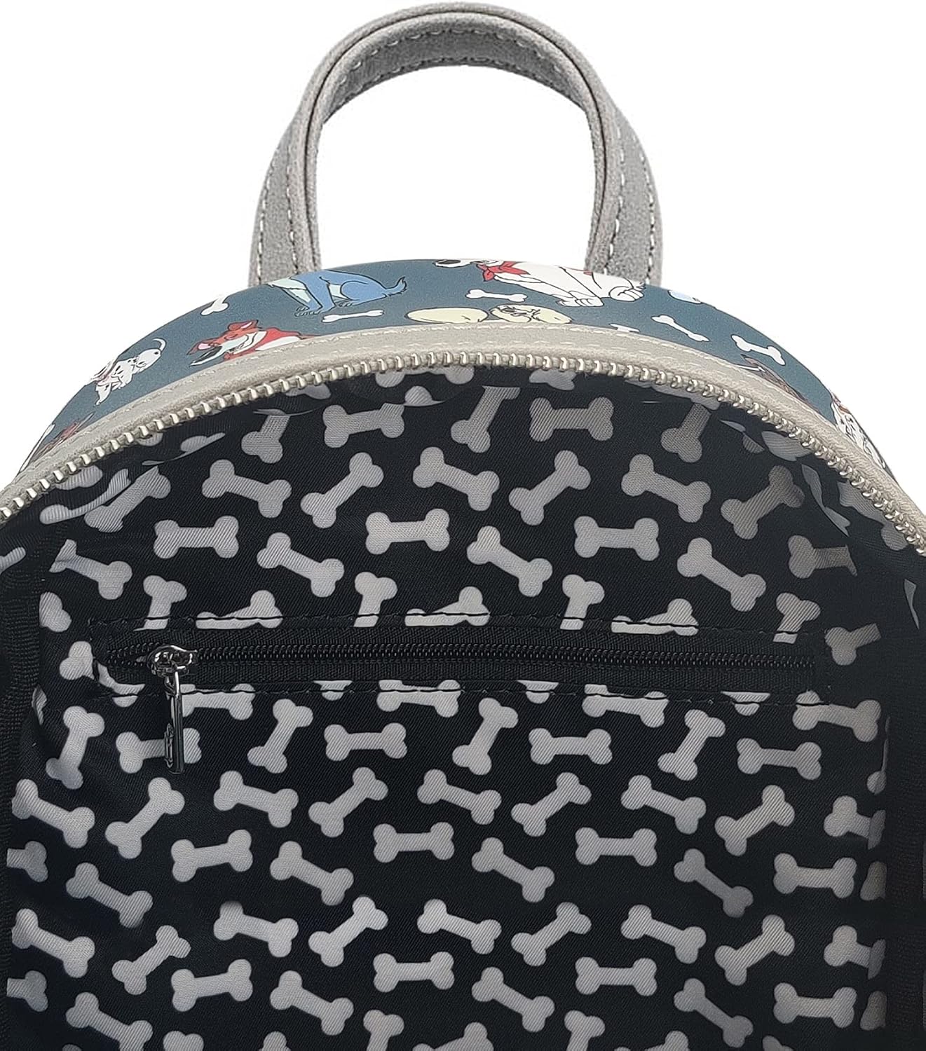 Loungefly Disney Dogs Mini-Backpack Handbag All Over Print Lady Tramp Dalmatians - Image 4