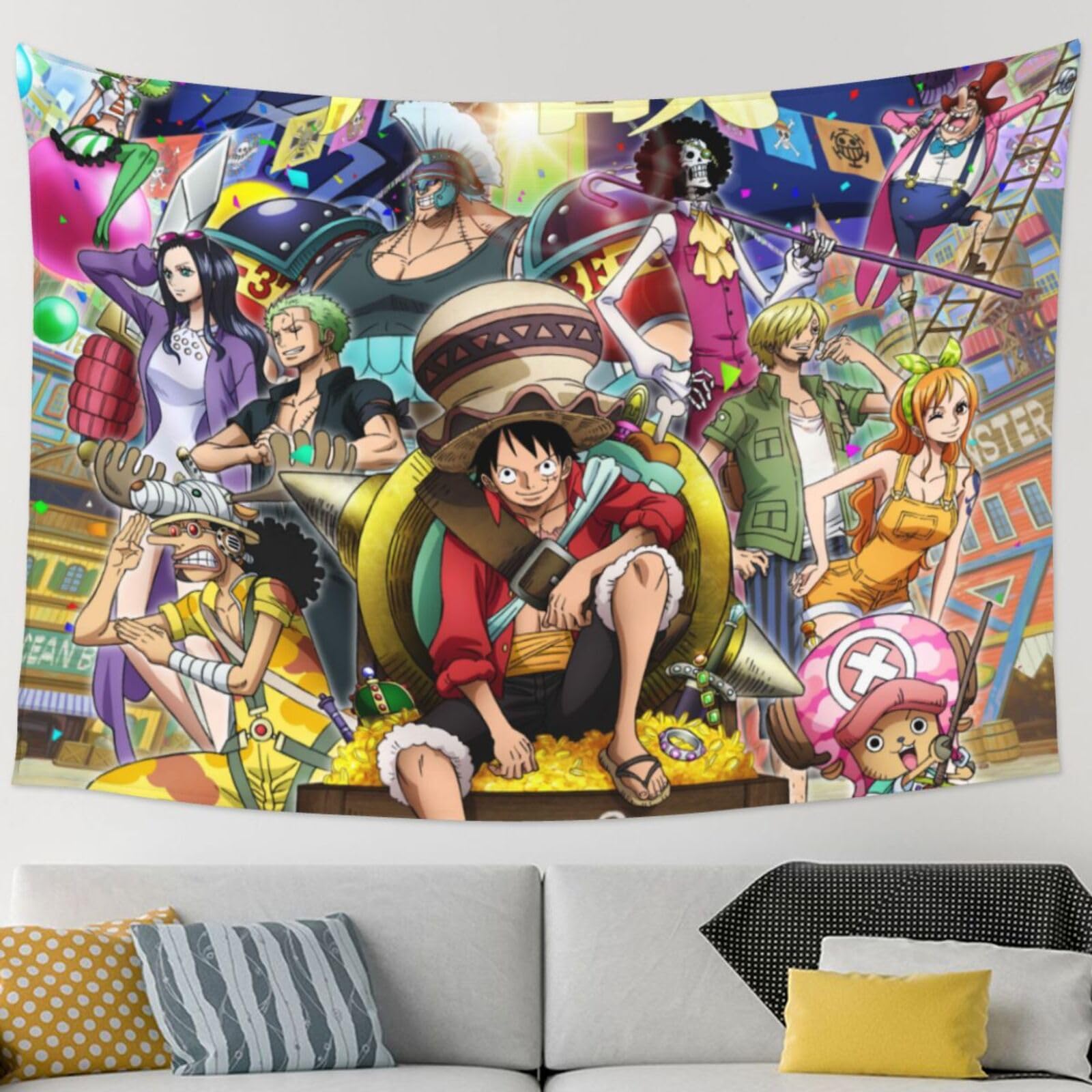 ワンピース　タペストリー＆ポスター Amazon.co.jp: ワンピース タペストリー ポスター ルフィ ウタ