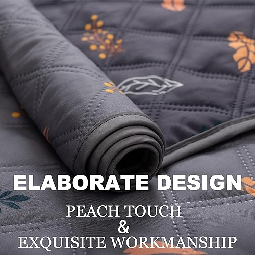 Miniatura 5 de Funda reversible para cama de perro con forro impermeable, protector de muebles y manta para mascotas, funda de sofá lavable para niños, perros y