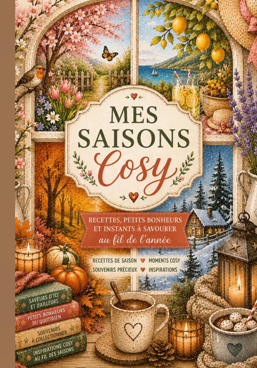 Mes saisons cosy: recettes petits bonheurs et instants à savourer au fil des saisons