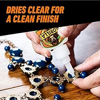 Vista 6 de Gorilla Super Glue Gel XL, pegamento transparente, 25 gramos (paquete de 1) - Todo propósito y configuración rápida para proyectos y reparaciones