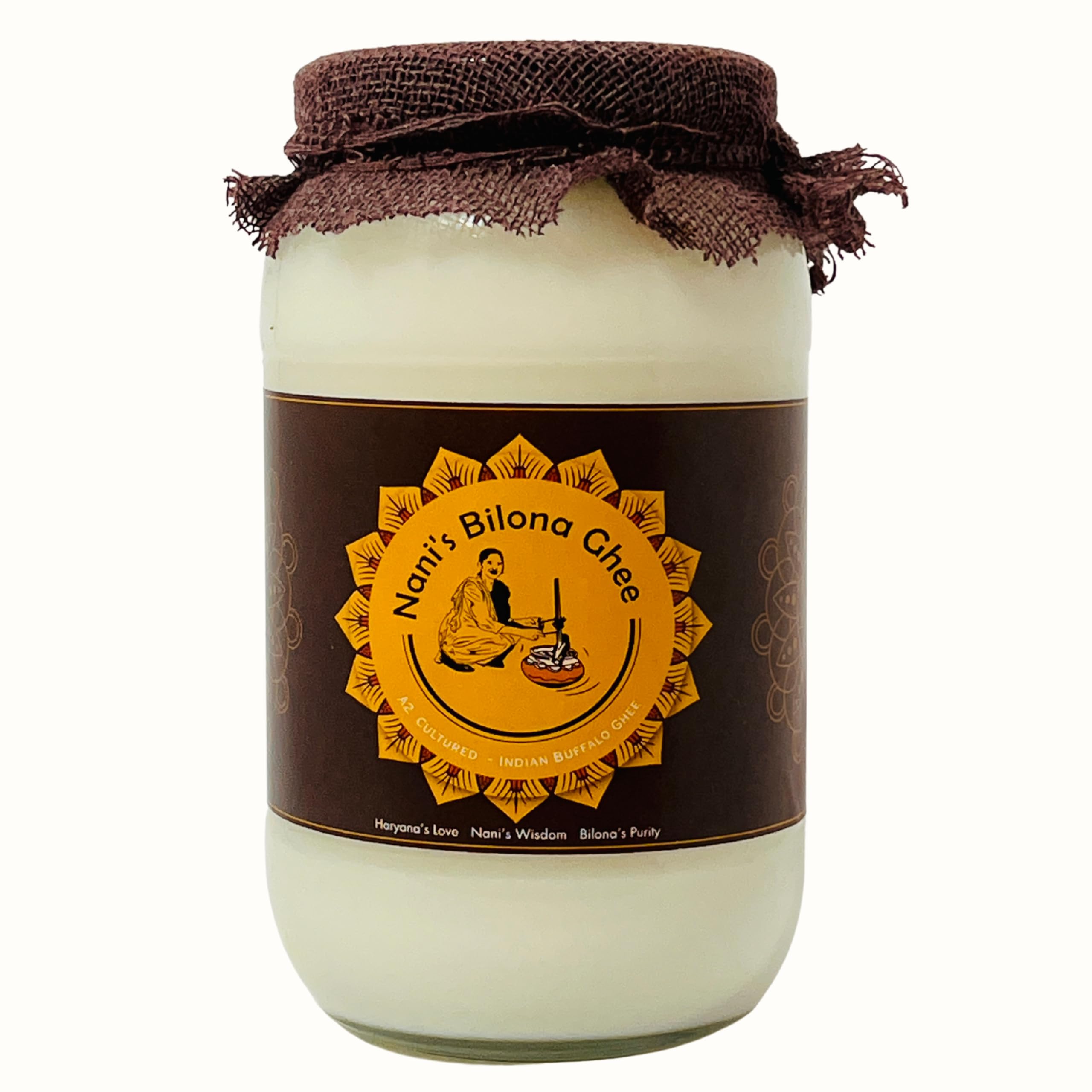 Nanis Bilona Ghee - Indian Buffalo Ghee (1000ml) | Aromatic Flavor | Traditional Hand-Churned Bufflao Ghee | Farm-fresh Quality, Natural & Pure | Ayurvedic Goodness (B0D6936DKB) Amazon Price History, Amazon Price Tracker