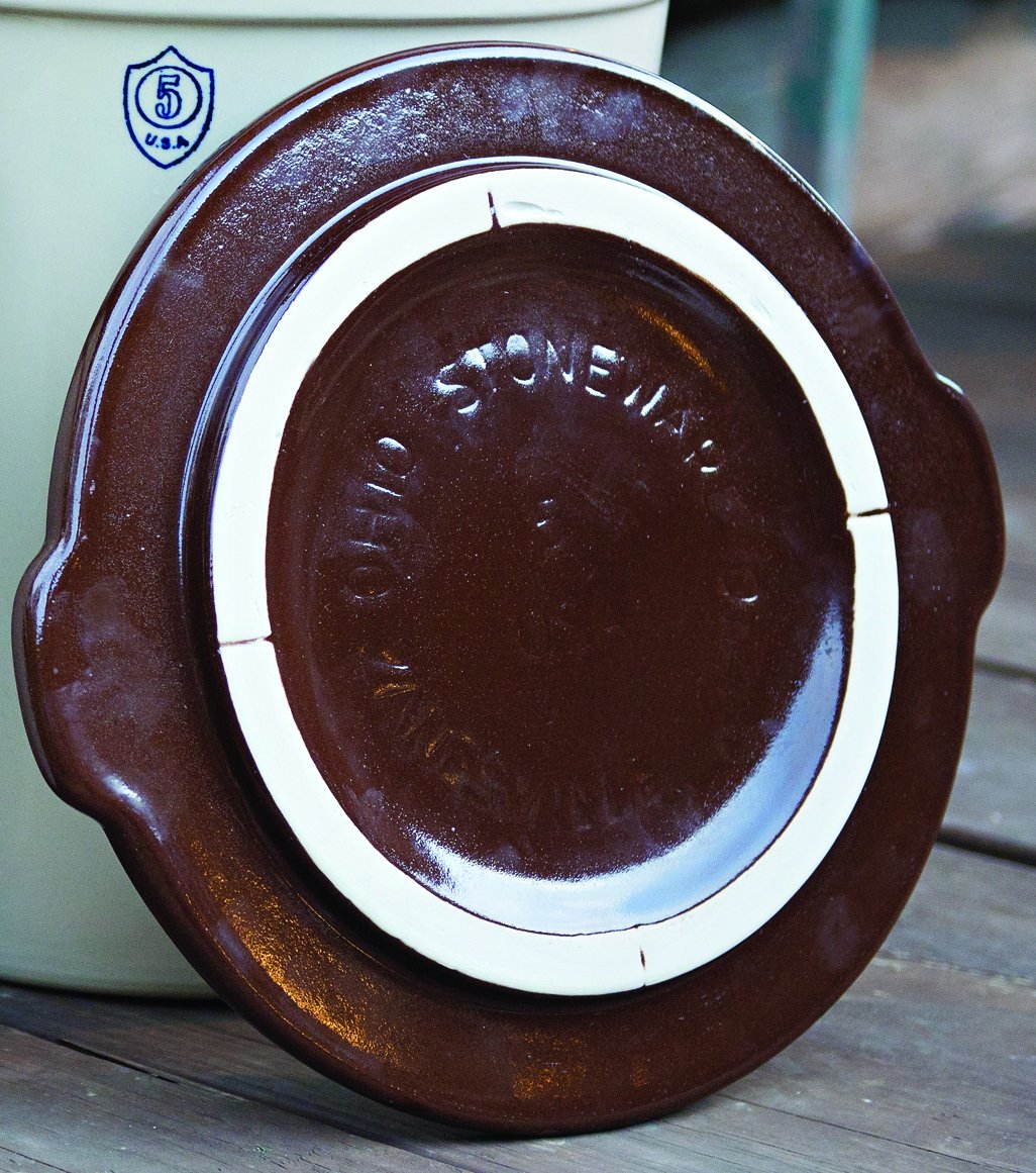 Ohio Stoneware 4 Gallon Preserving Crock — Cover