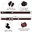 AQF Lifting Wrist Straps for Weightlifting, Powerlifting & Deadlifts - 23 Neoprene Padded Cotton Straps for Strength Training & Gym Workouts - Maximum Grip Support for Men & Women