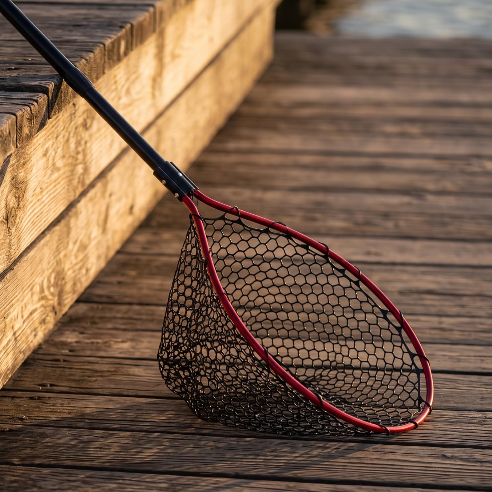 Guadino Telescopico Robusto Guadino Pieghevole Non Assorbente Attrezzatura per Pescatori