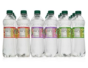 Poland Spring Sparkling Natural Spring Water Variety Pack (24 Half Liter Bottes)