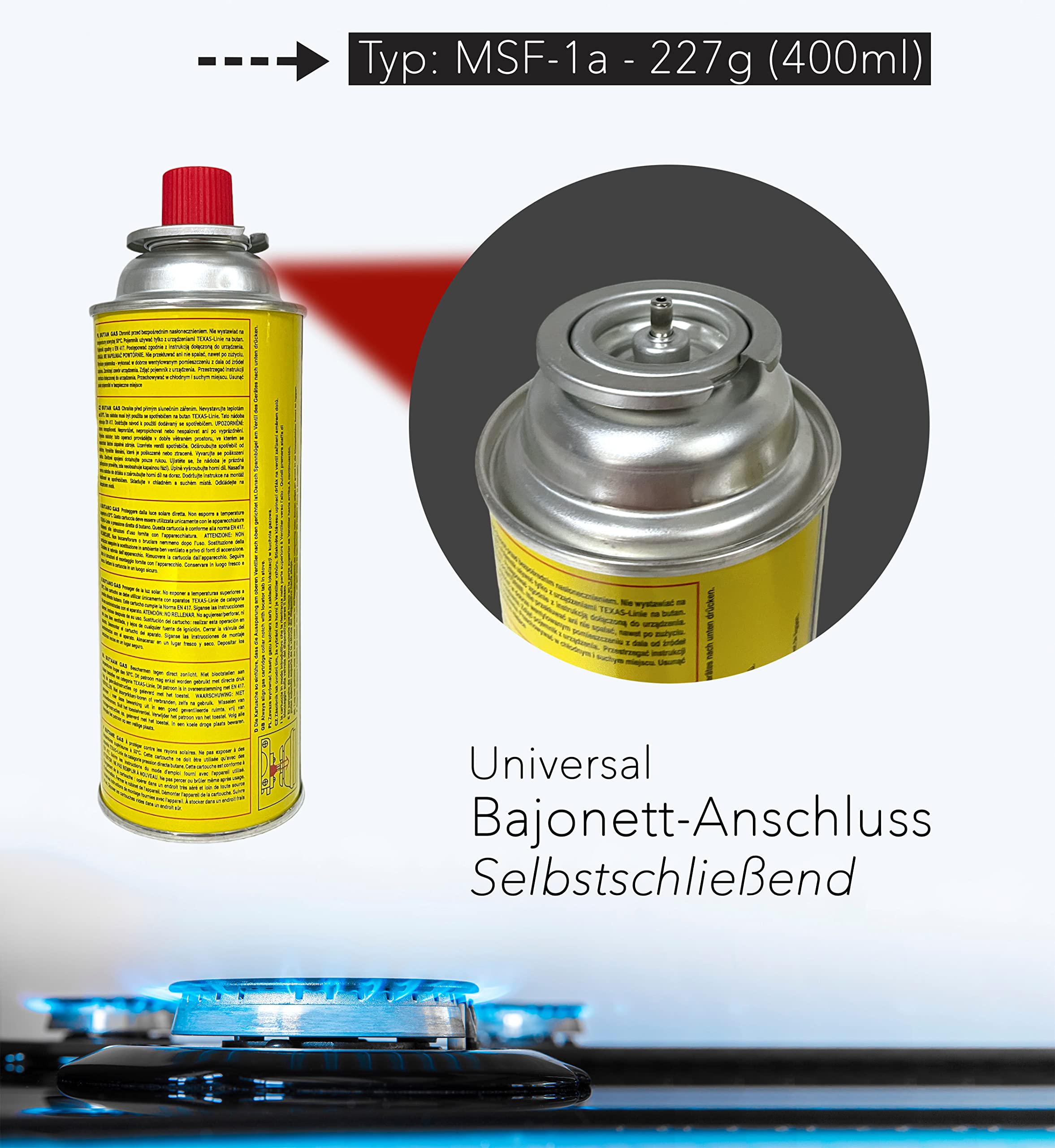 28 Cartucce Di Gas Butano SuperEgo Da 220 G Per Fornelli, Cartucce Di Gas Butano Superego Da 220 G Per Fornelli Cartucce Di Gas Da Campeggio Bombole 92479607 - Foto 10