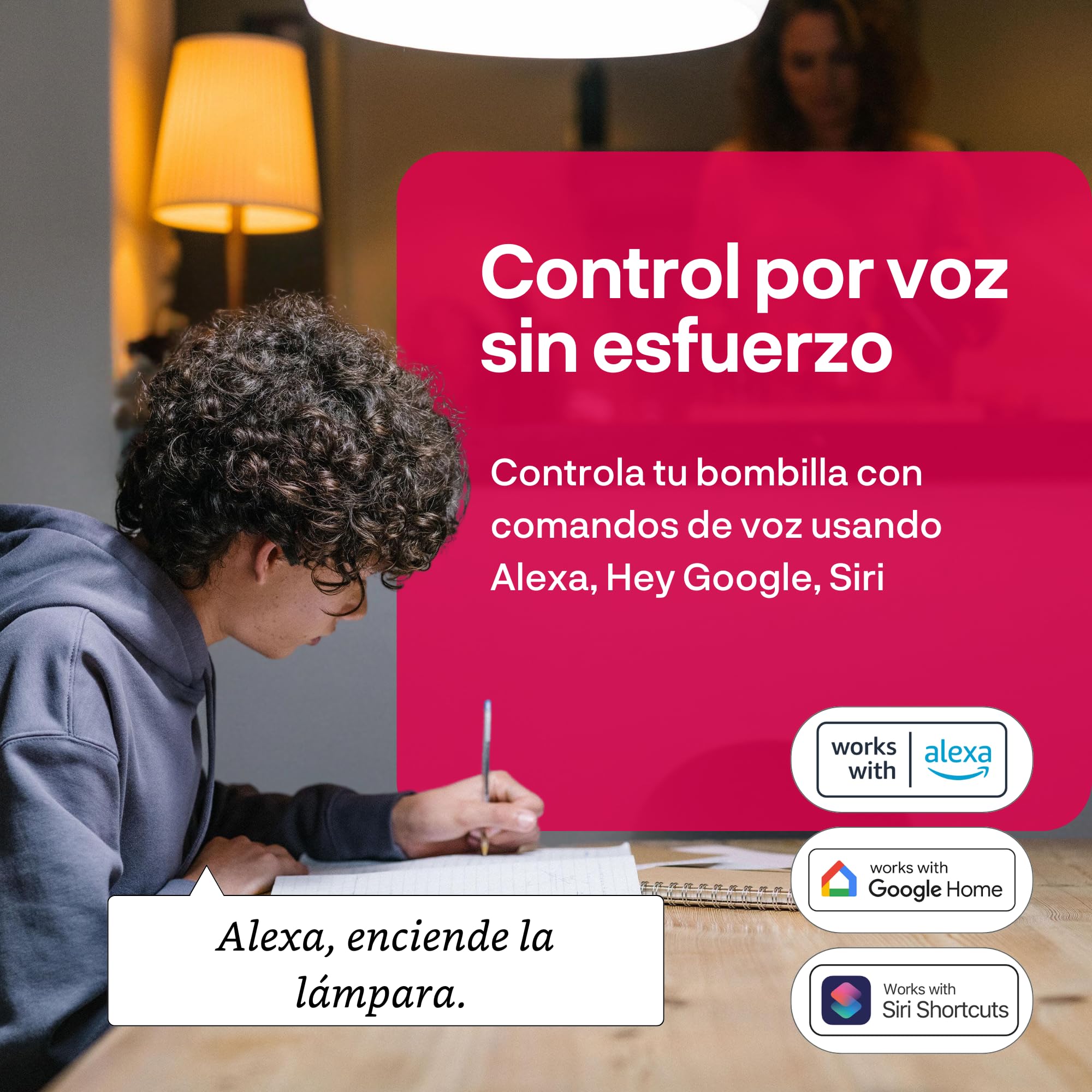 innr Bombilla Inteligente E27, Zigbee, Funciona con Hue* y Alexa (requiere puente), Luz LED Blanca y Colores, Lámpara RGB, Regulable, 880 Lúmenes - 4 piezas