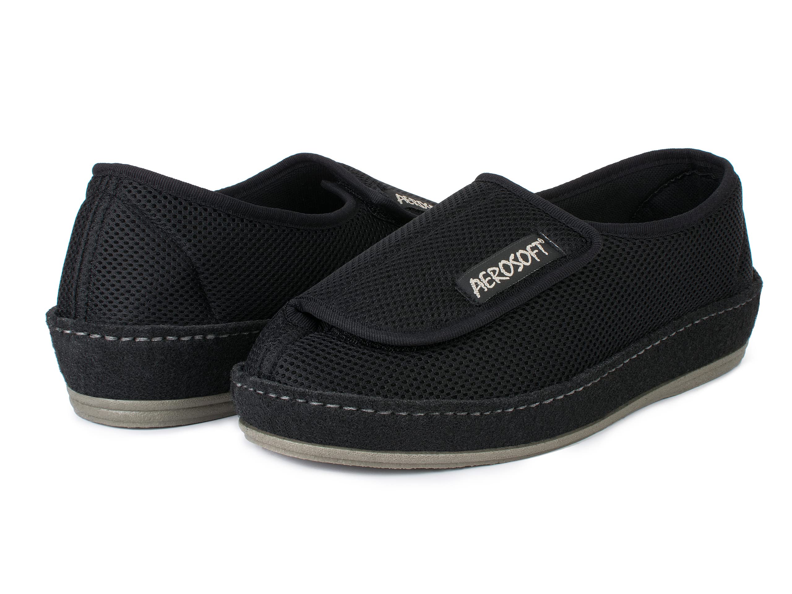 Aerosoft Scarpa Bassa 6072-4P Donna Uomo Pantofole Antiscivolo Chiusura a Strappo