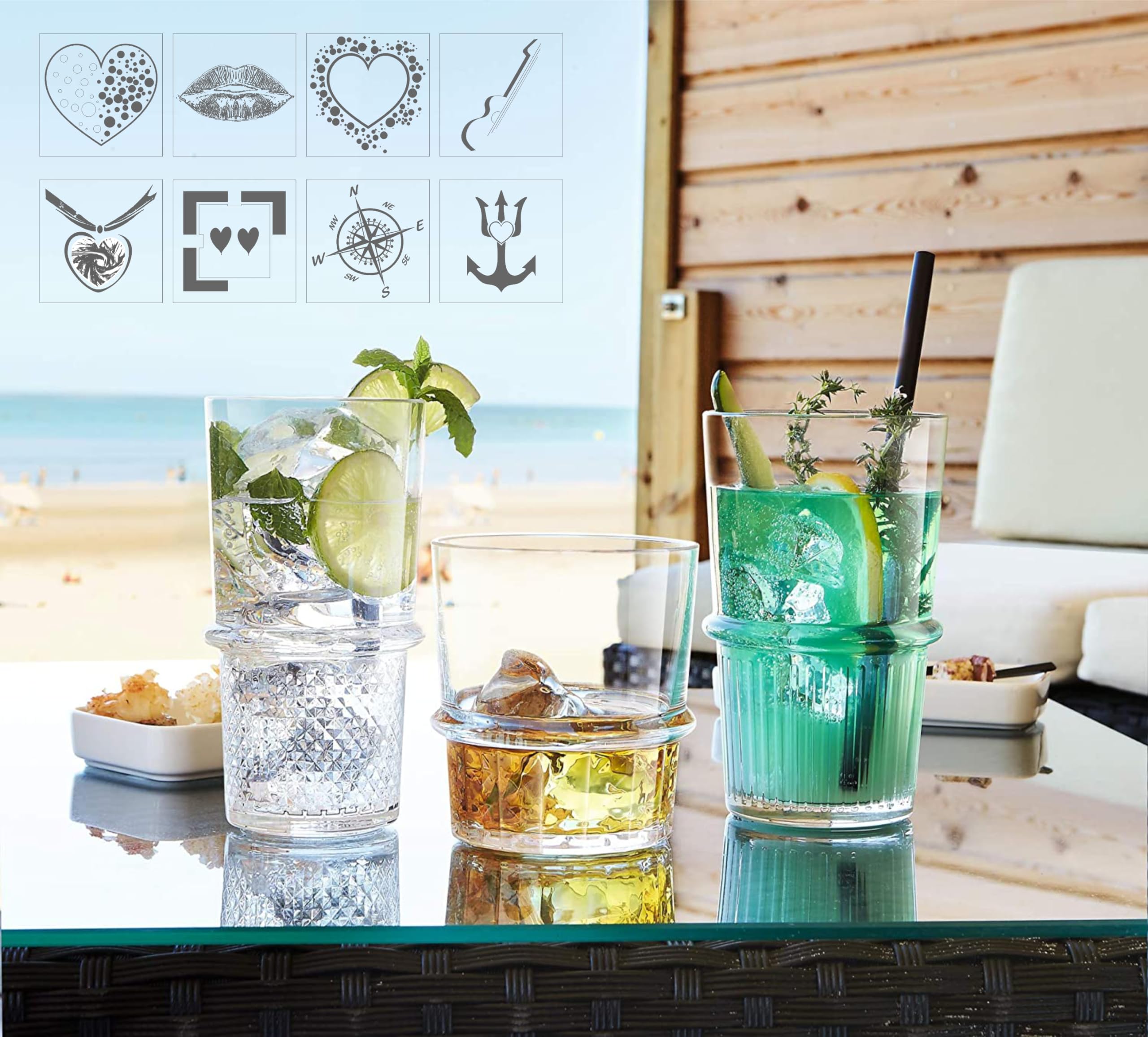 Calice da Gin Inciso a Laser Personalizzato con Nome - Idea Regalo Compleanno Lei | Olallà