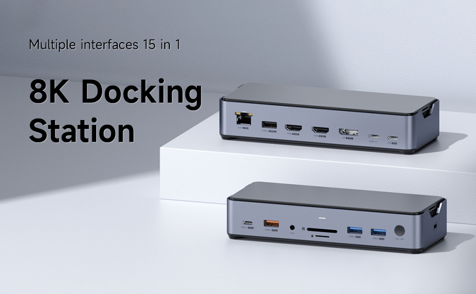 Watch Hagibis USB C Docking Station with Hard Drive Enclosure on
