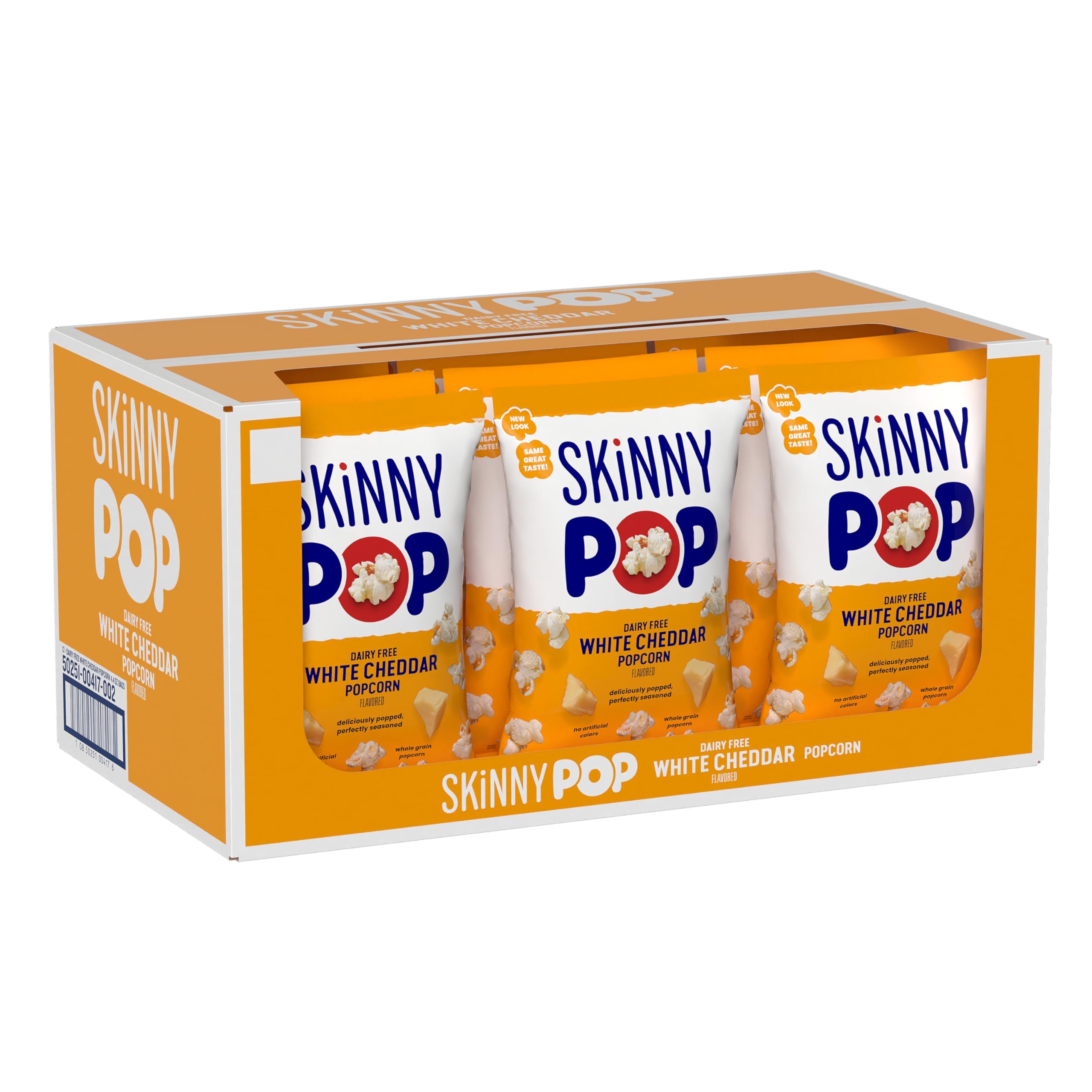 SkinnyPop White Cheddar, 4.4oz (12ct)