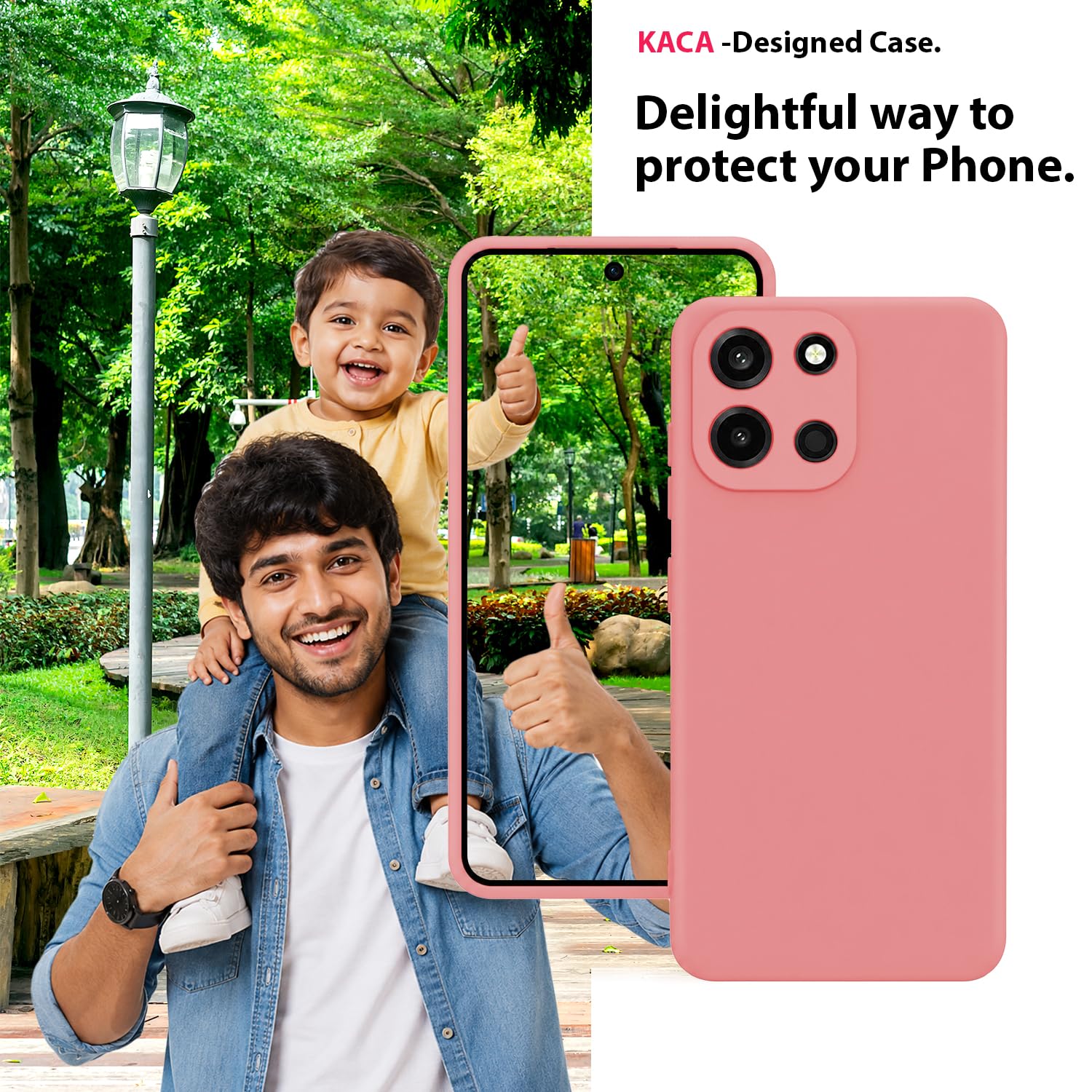 OnePlus Nord 6 5G Case - Pink Silicone Cover -7