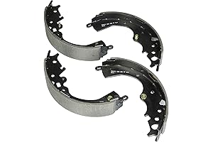 BOSCH BS871 Blue Drum Brake Shoe Set for Toyota Tacoma