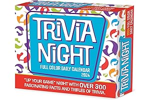 Willow Creek Press Trivia Night Daily 2024 Box/Desk Calendar