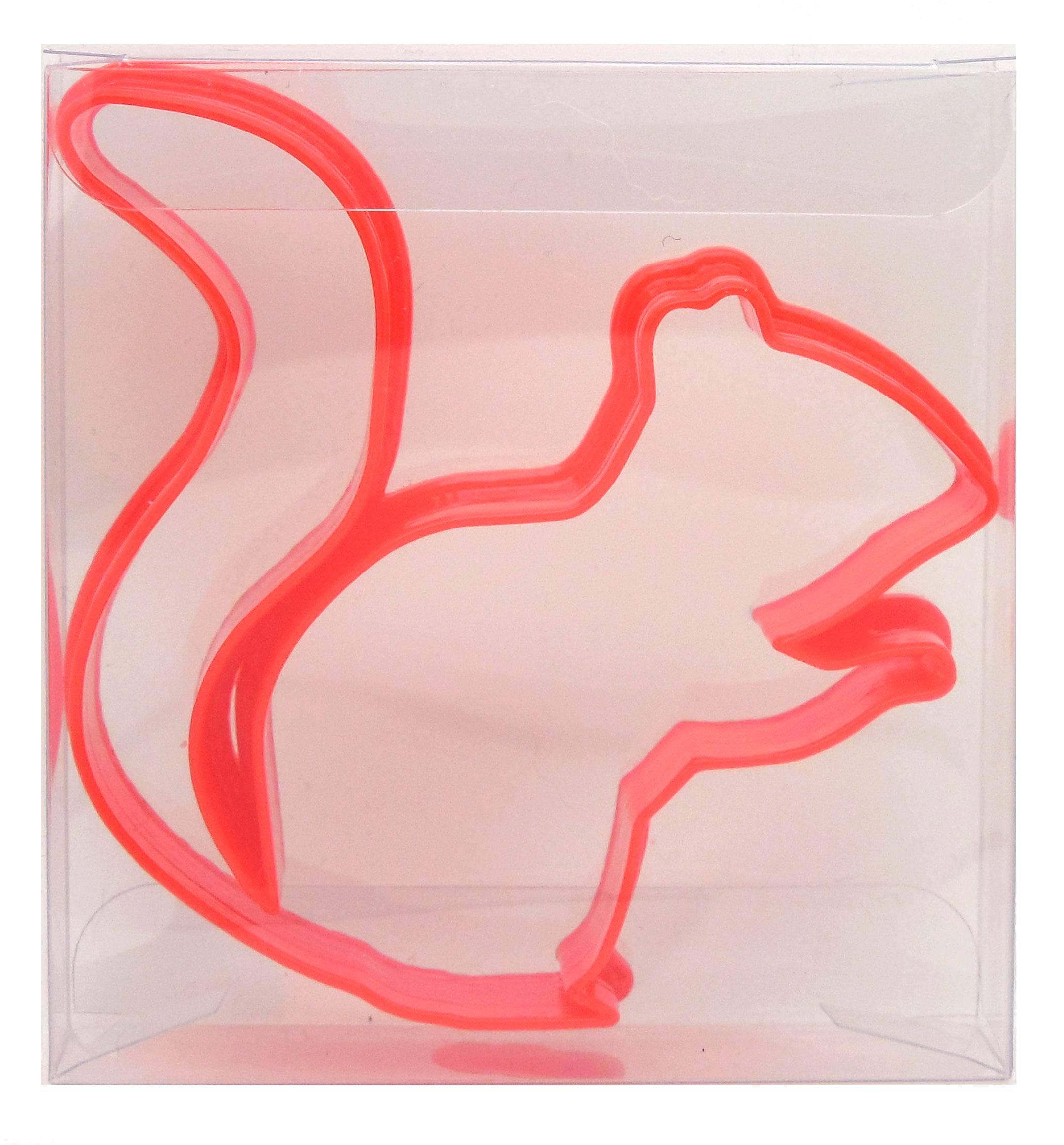Goggly Red Squirrel Cookie Cutter, Biscuit, Pastry, Fondant Clay Cutter