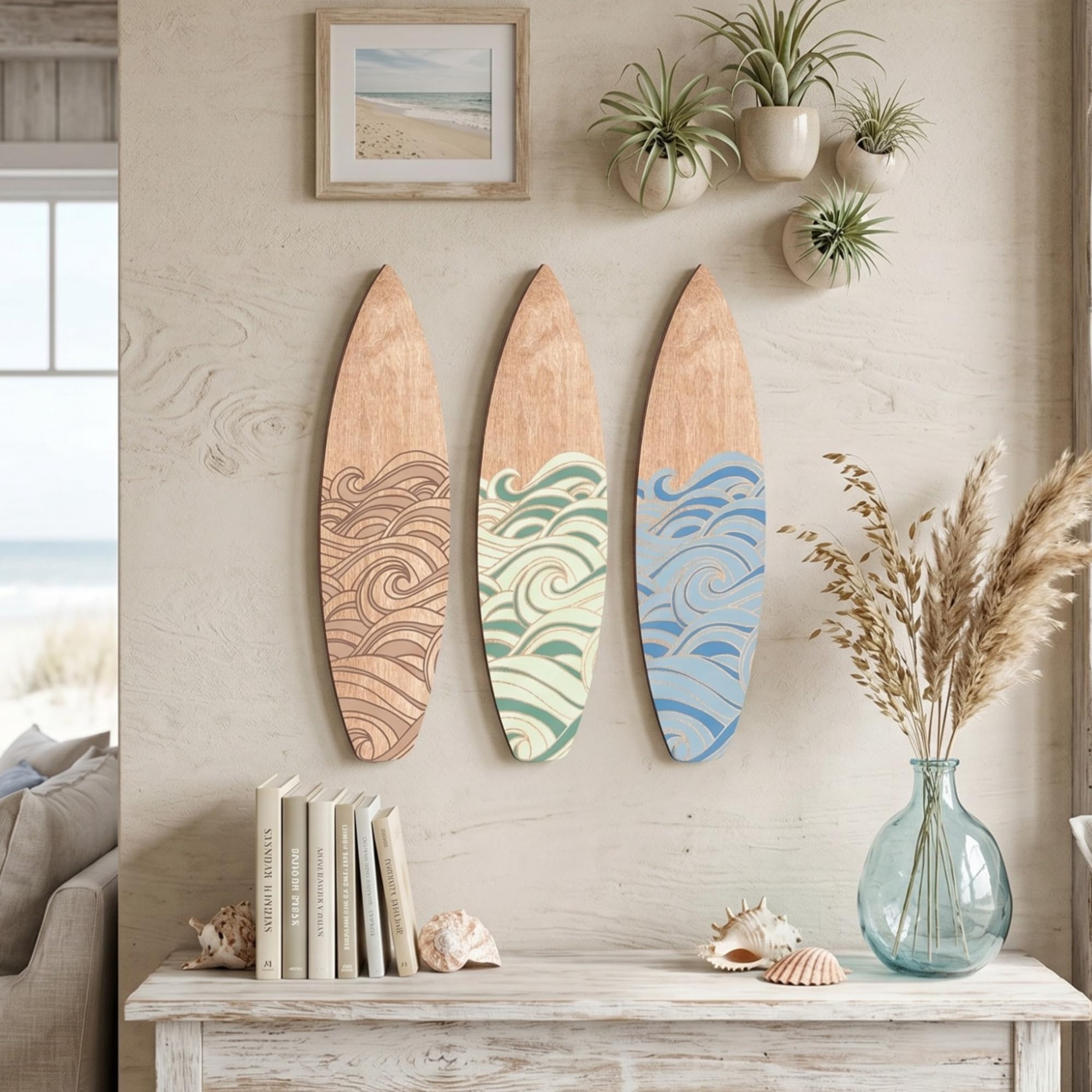 miniature wood surfboard インテリア Custom Laser Engraved Mini Surfboards - Etsy