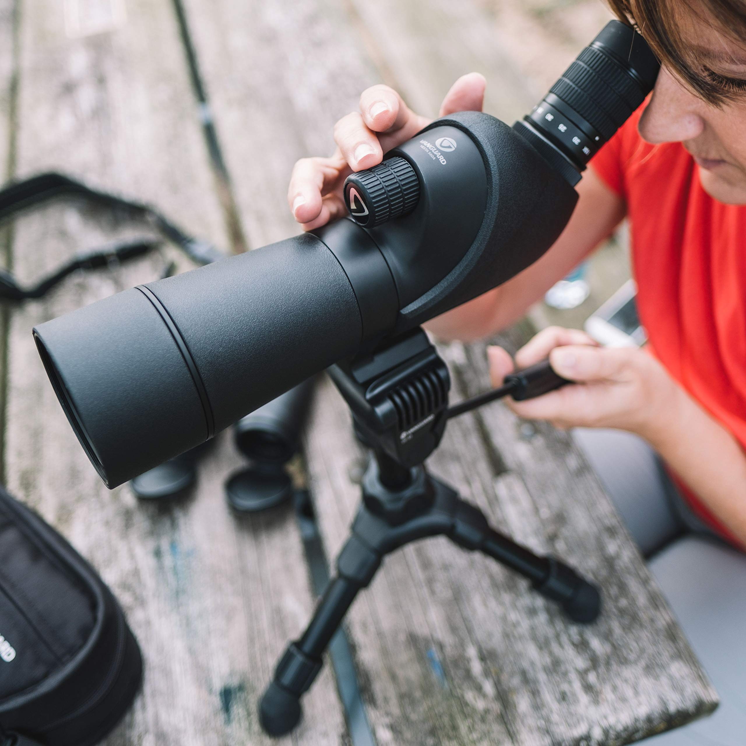 Vanguard Vesta 560A - Kit telescopio terrestre 56mm Angular