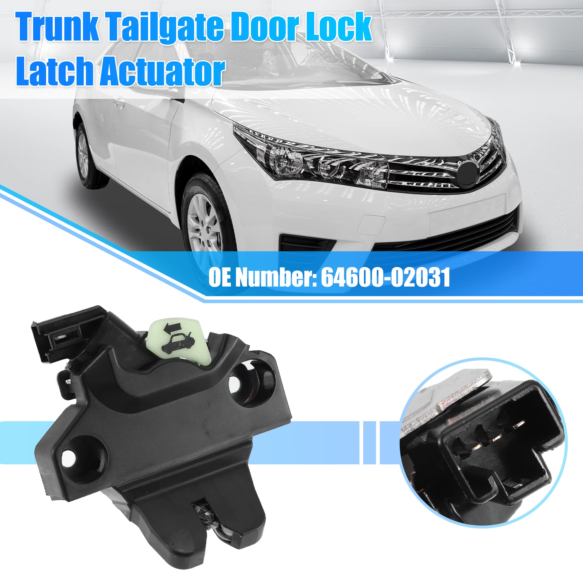 Rear Trunk Lock Actuator,Rear Trunk Latch Lid Tailgate Latch Lock