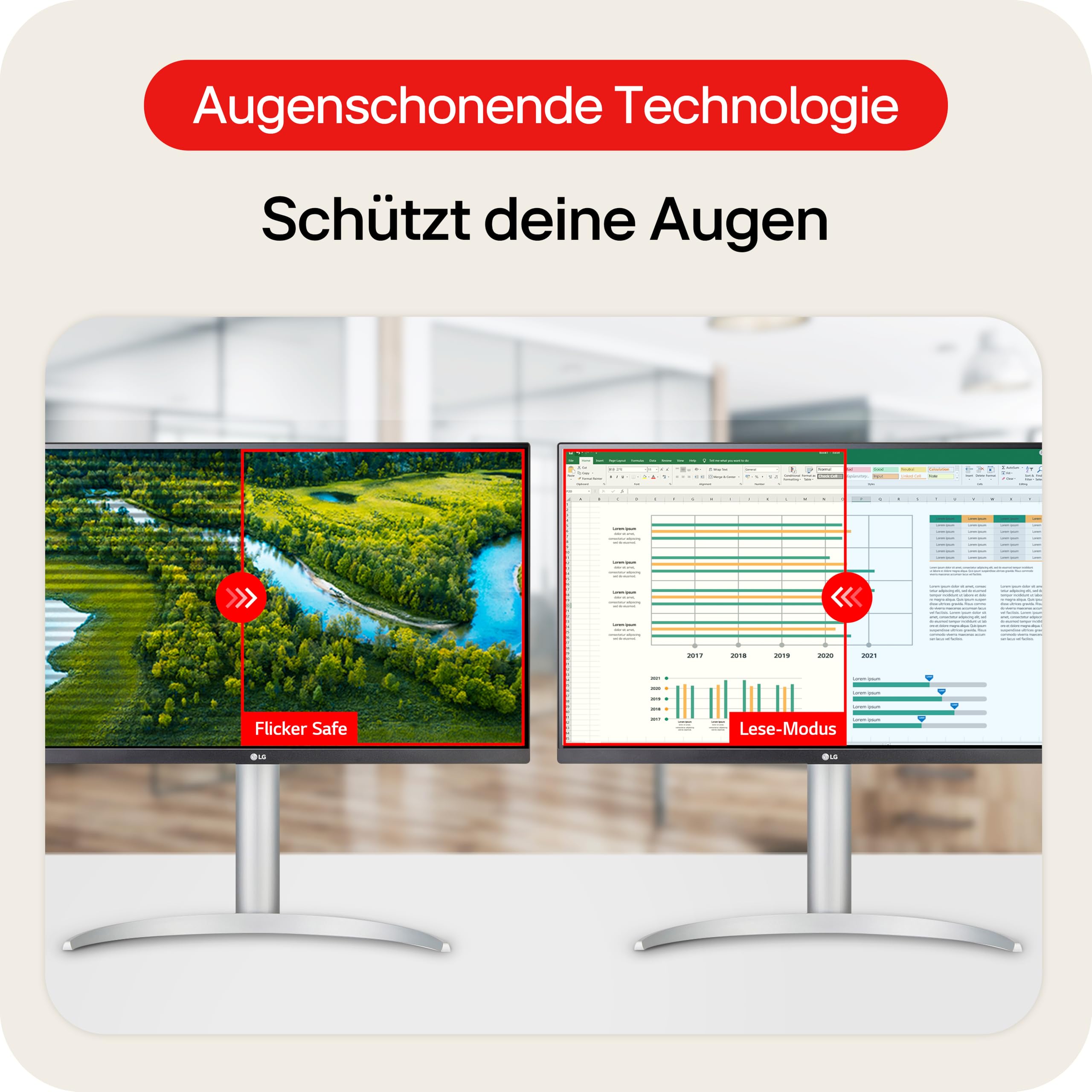 LG 27UP850K-W.AEU 27 Zoll 4K UHD IPS Monitor DisplayHDR 400 USB-C 90W Weiß Schwarz