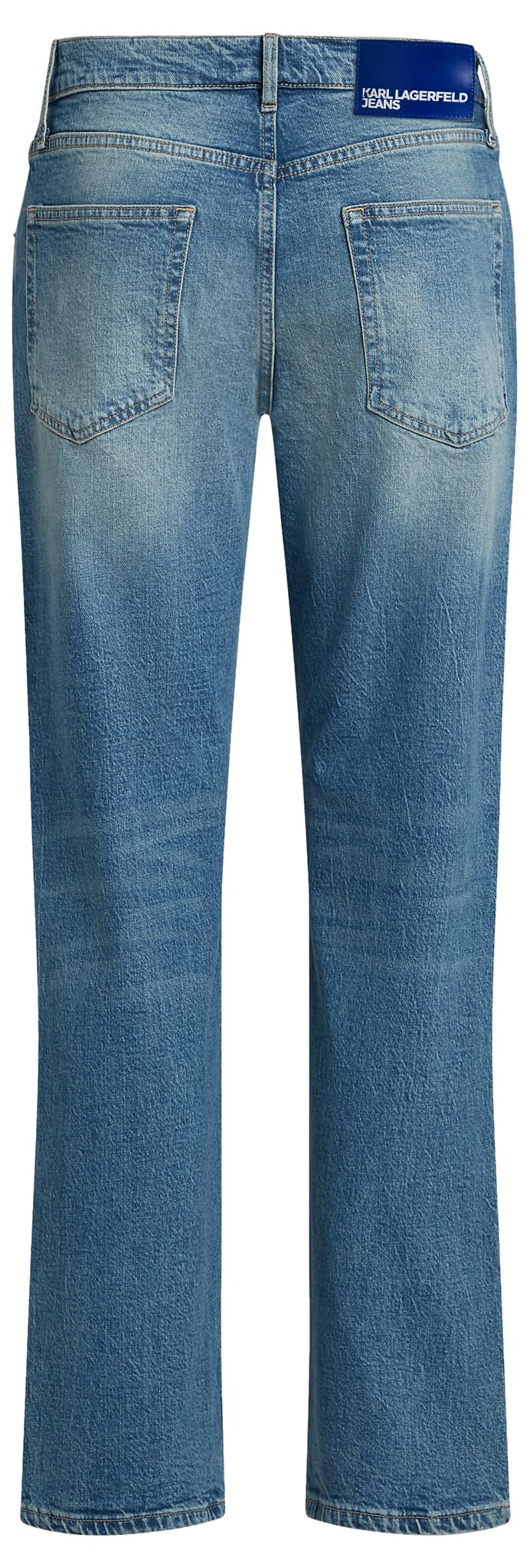 Jeansy Karl Lagerfeld, Męskie, Proste Denim, Prosta Nogawka