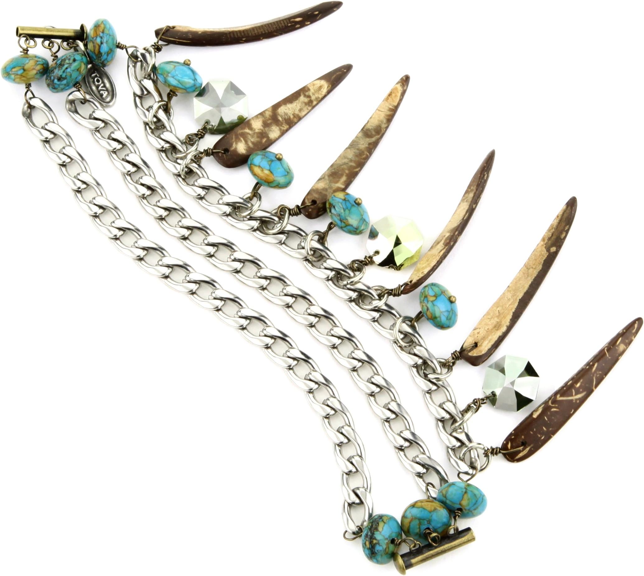 "Fringe and Charms" Bracelet