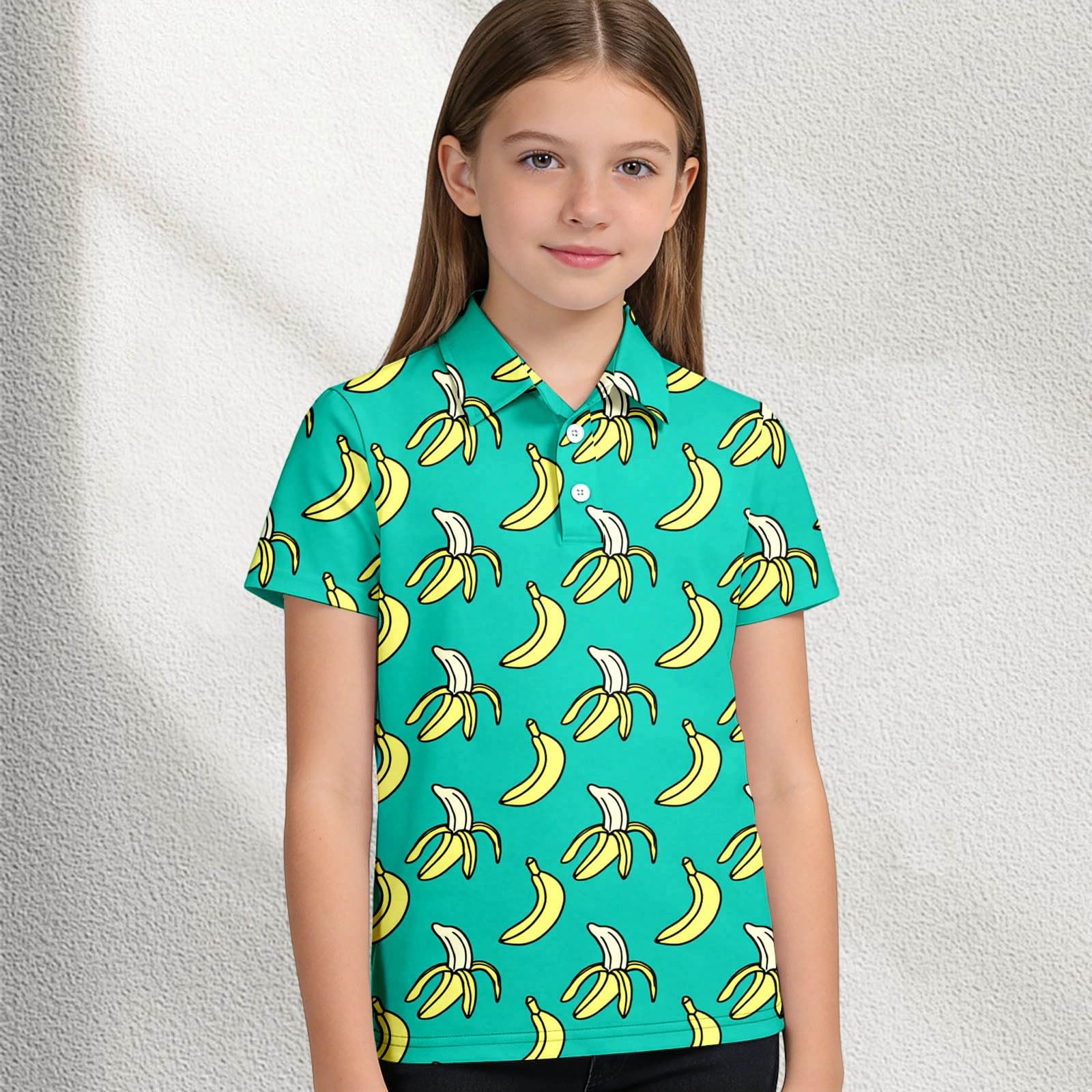 Camicia a Quadri Bambino - Camicia da Ragazzo Camicia Casual da a Maniche Corte con Bottoni E Stampa alla Moda per E Adolescenti